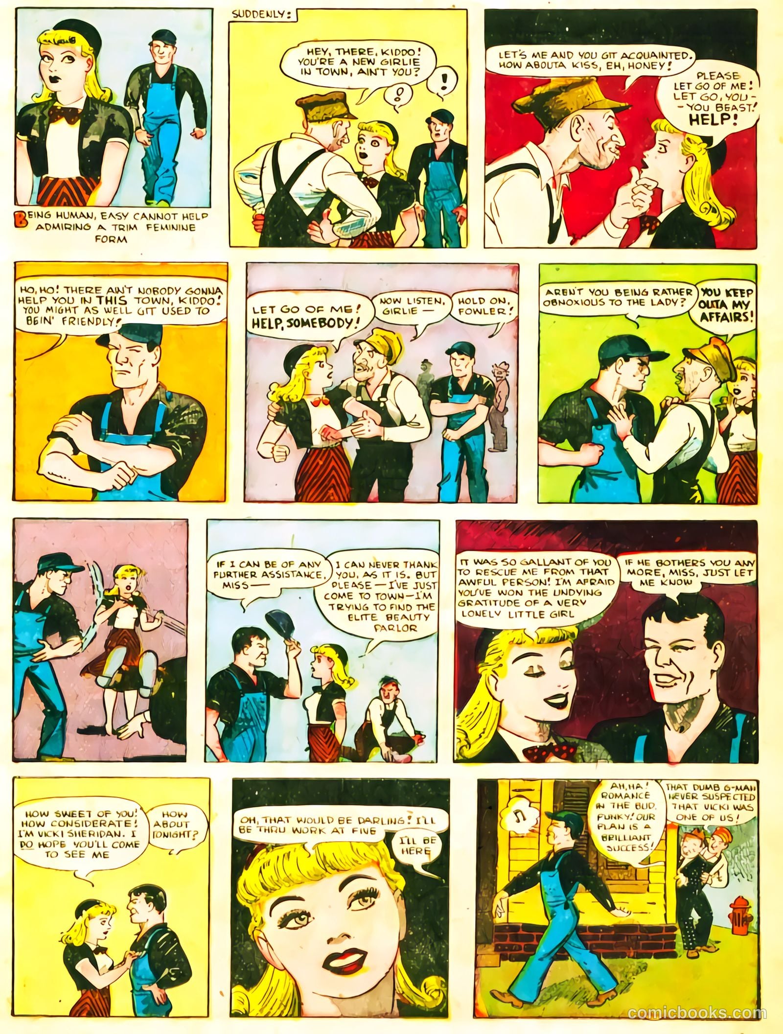 Captain Easy #17 (1950) — page 13 of 36