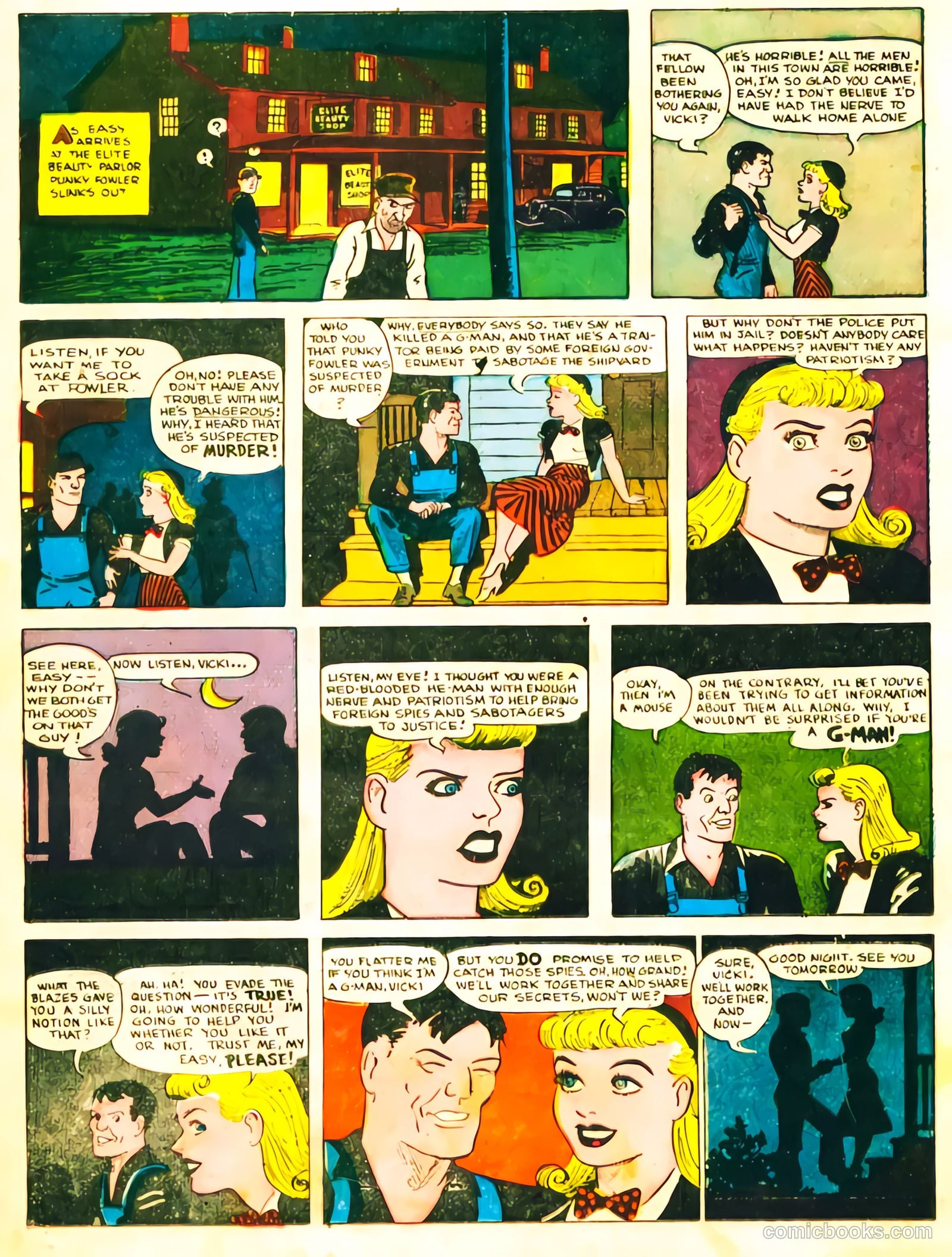Captain Easy #17 (1950) — page 14 of 36