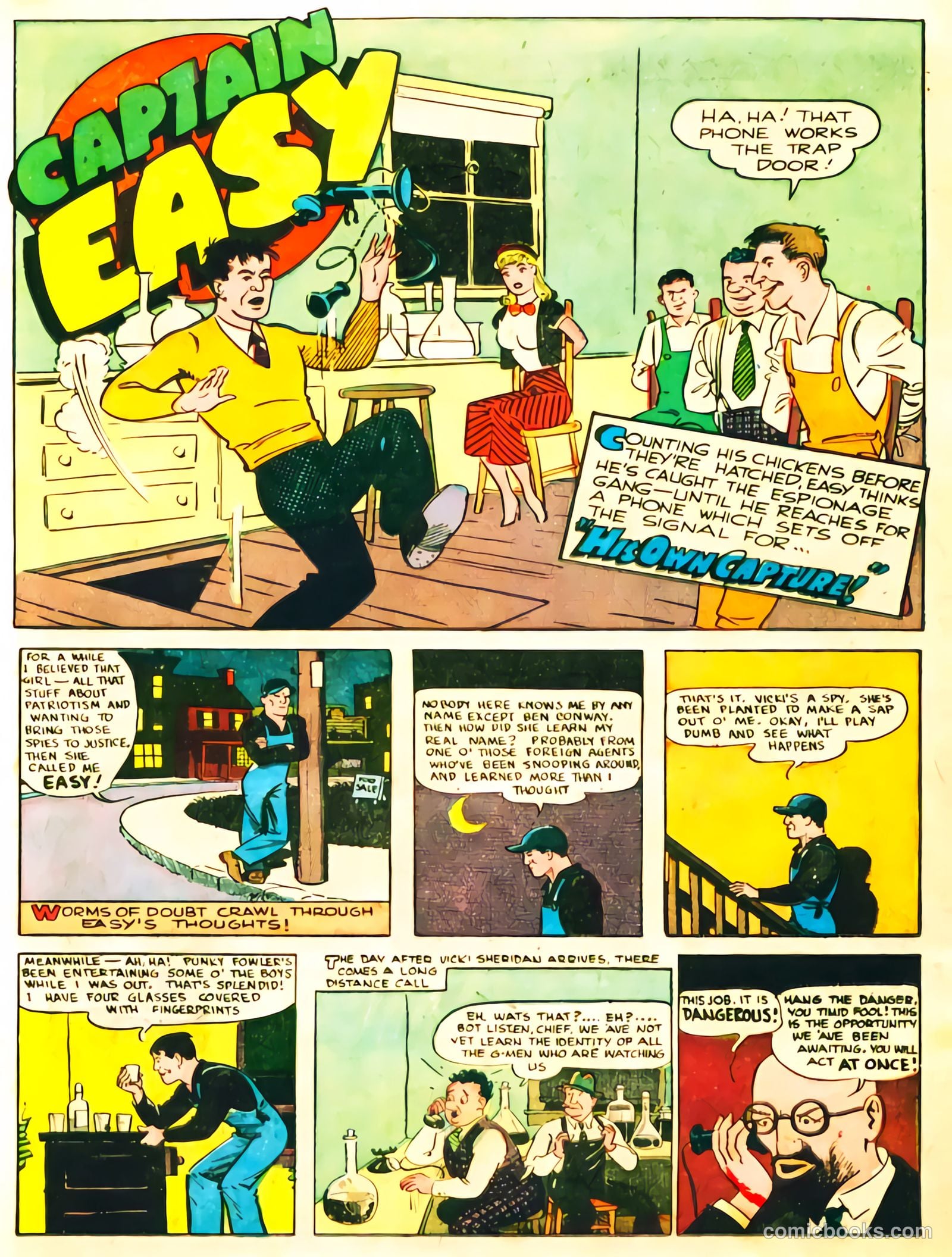 Captain Easy #17 (1950) — page 15 of 36