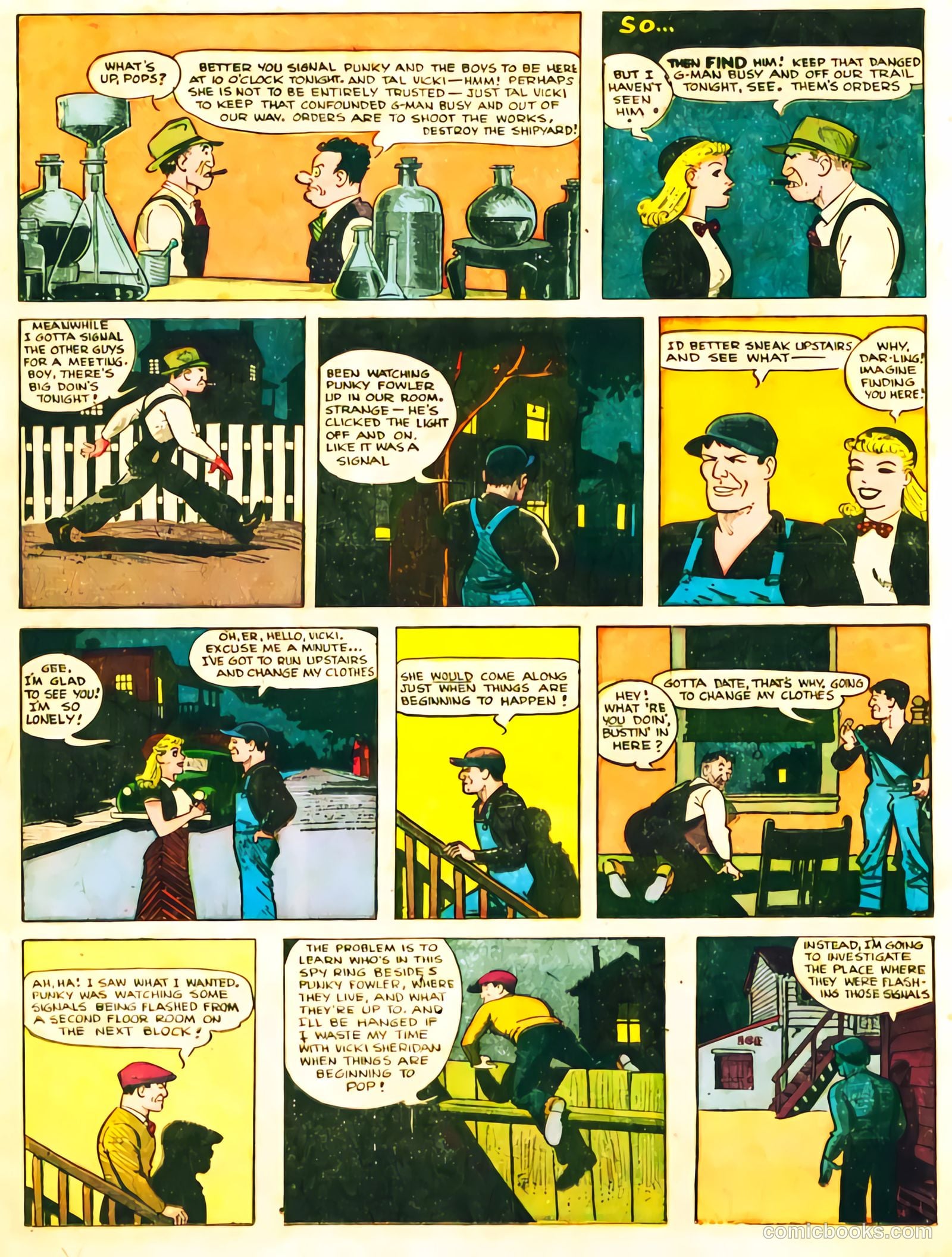Captain Easy #17 (1950) — page 16 of 36