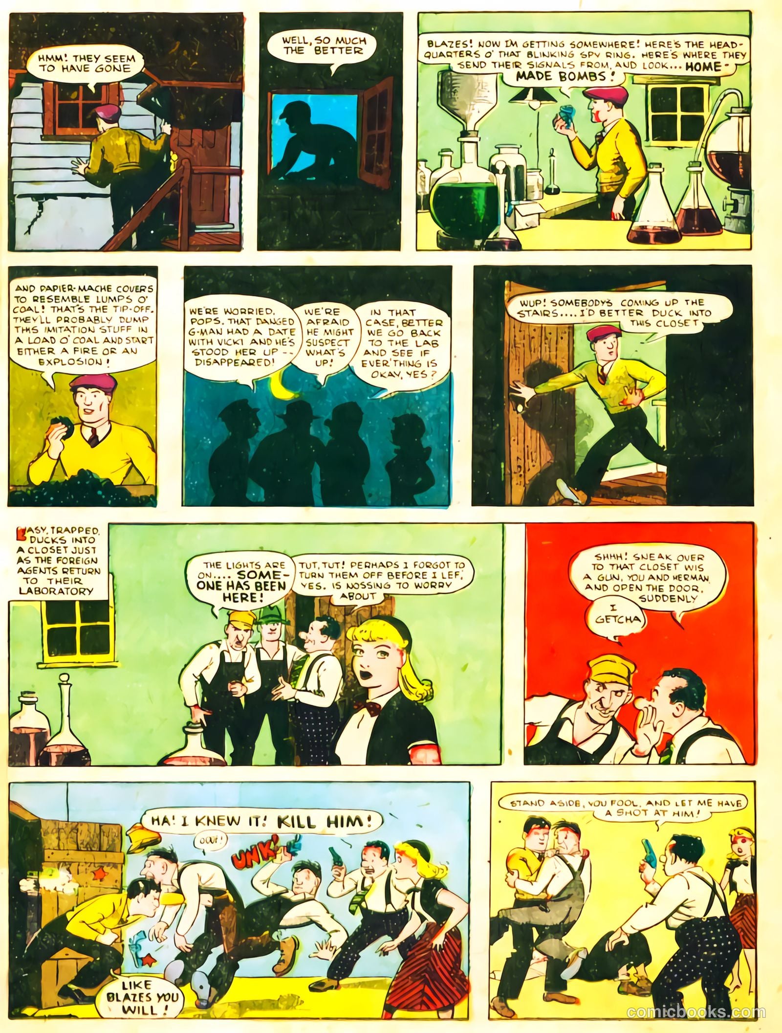Captain Easy #17 (1950) — page 17 of 36