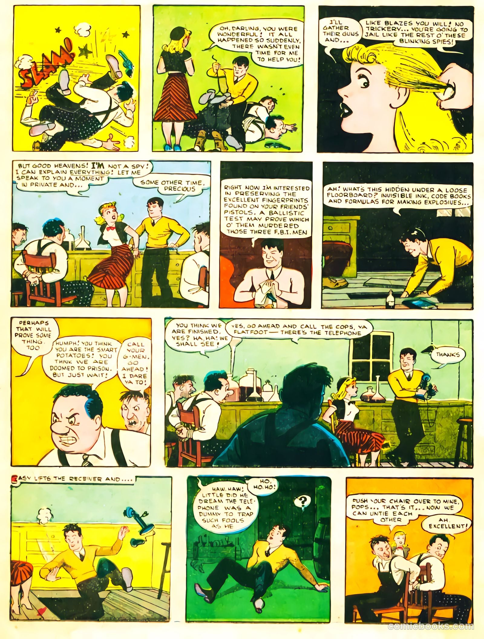 Captain Easy #17 (1950) — page 18 of 36