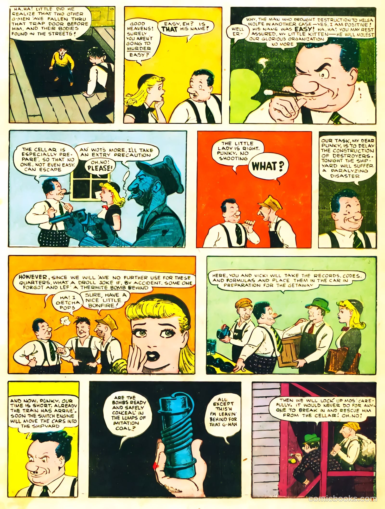 Captain Easy #17 (1950) — page 19 of 36