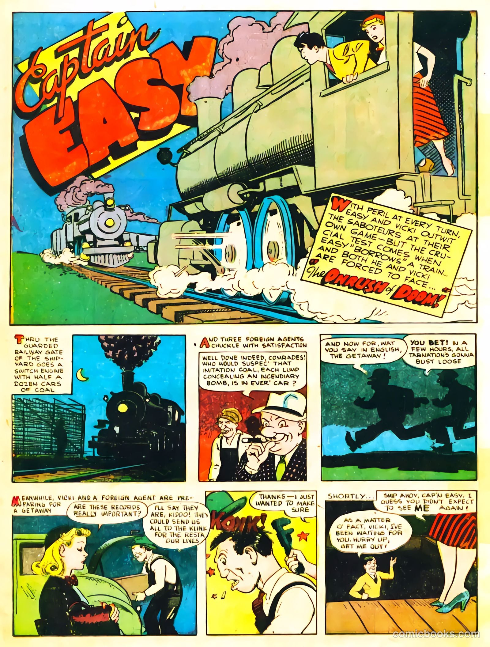 Captain Easy #17 (1950) — page 20 of 36