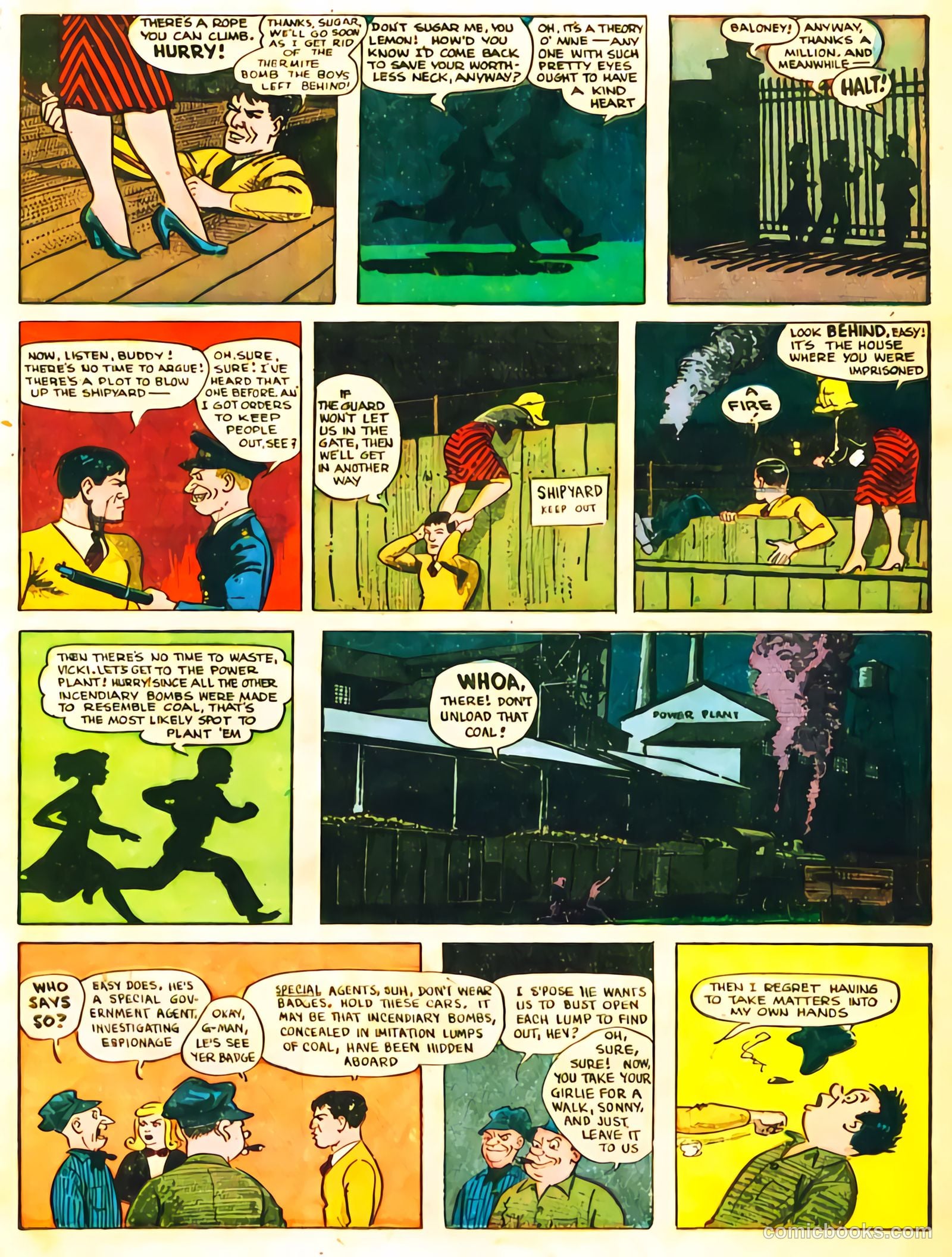 Captain Easy #17 (1950) — page 21 of 36