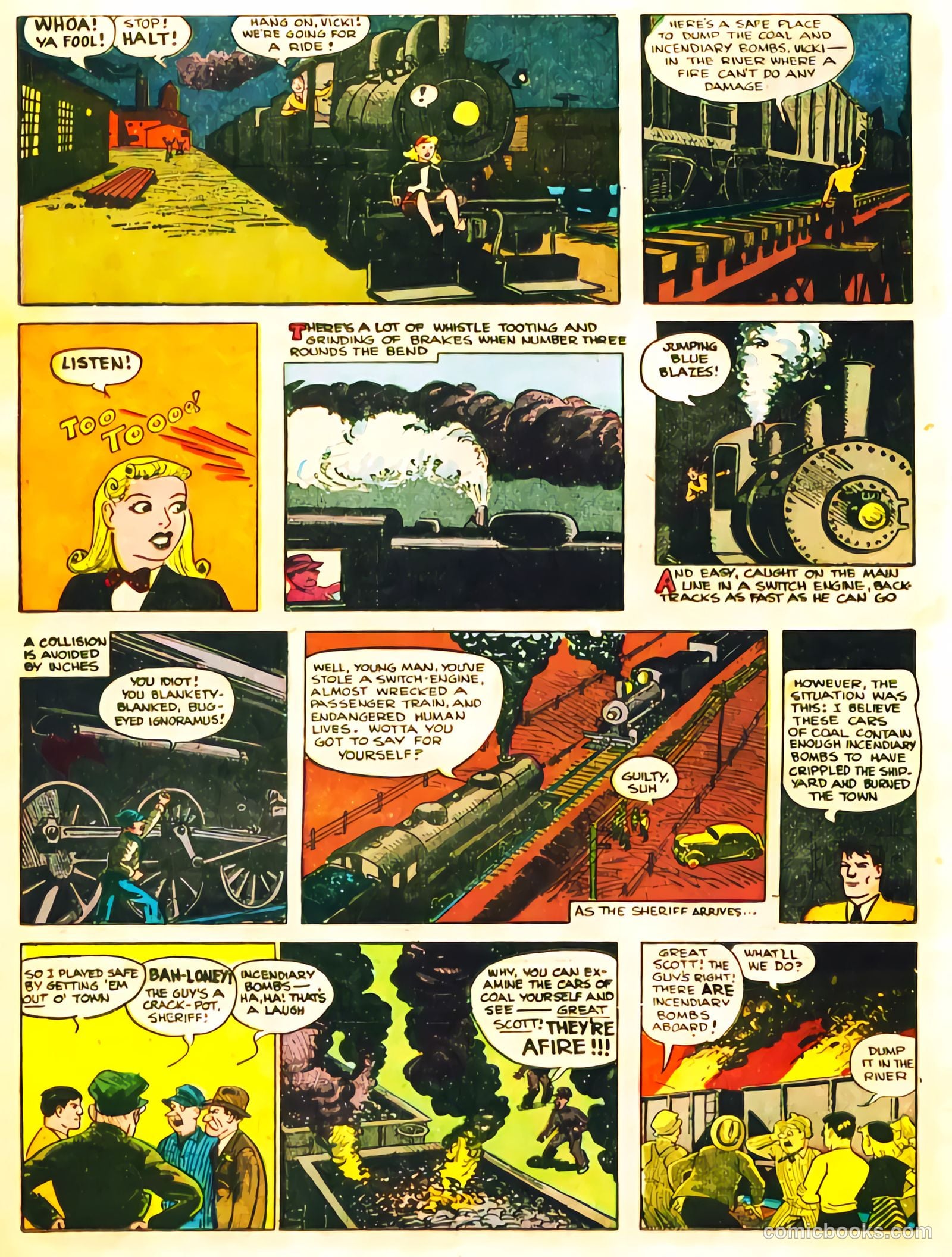 Captain Easy #17 (1950) — page 22 of 36