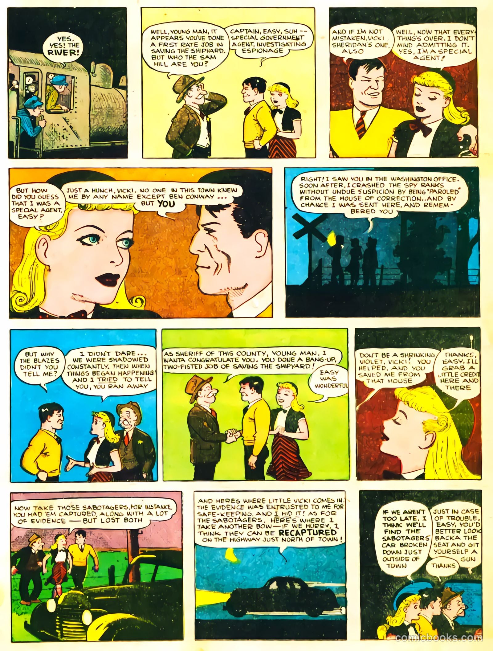 Captain Easy #17 (1950) — page 23 of 36