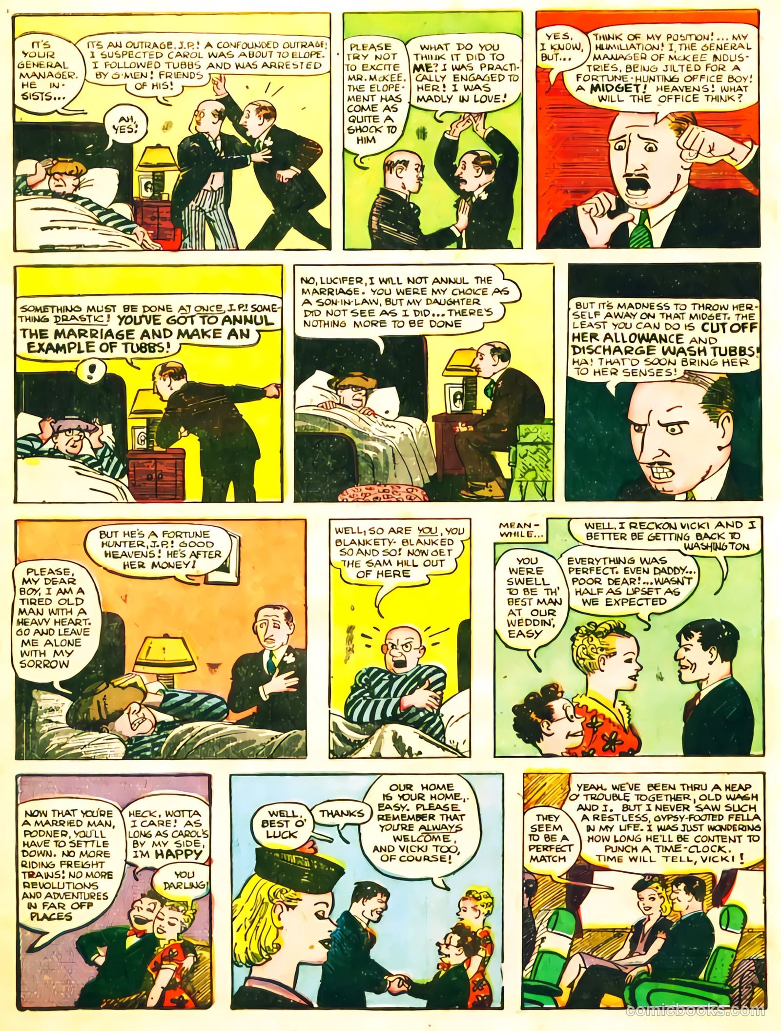 Captain Easy #17 (1950) — page 28 of 36