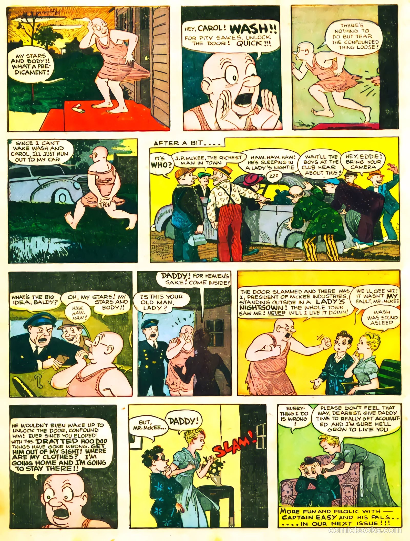 Captain Easy #17 (1950) — page 32 of 36