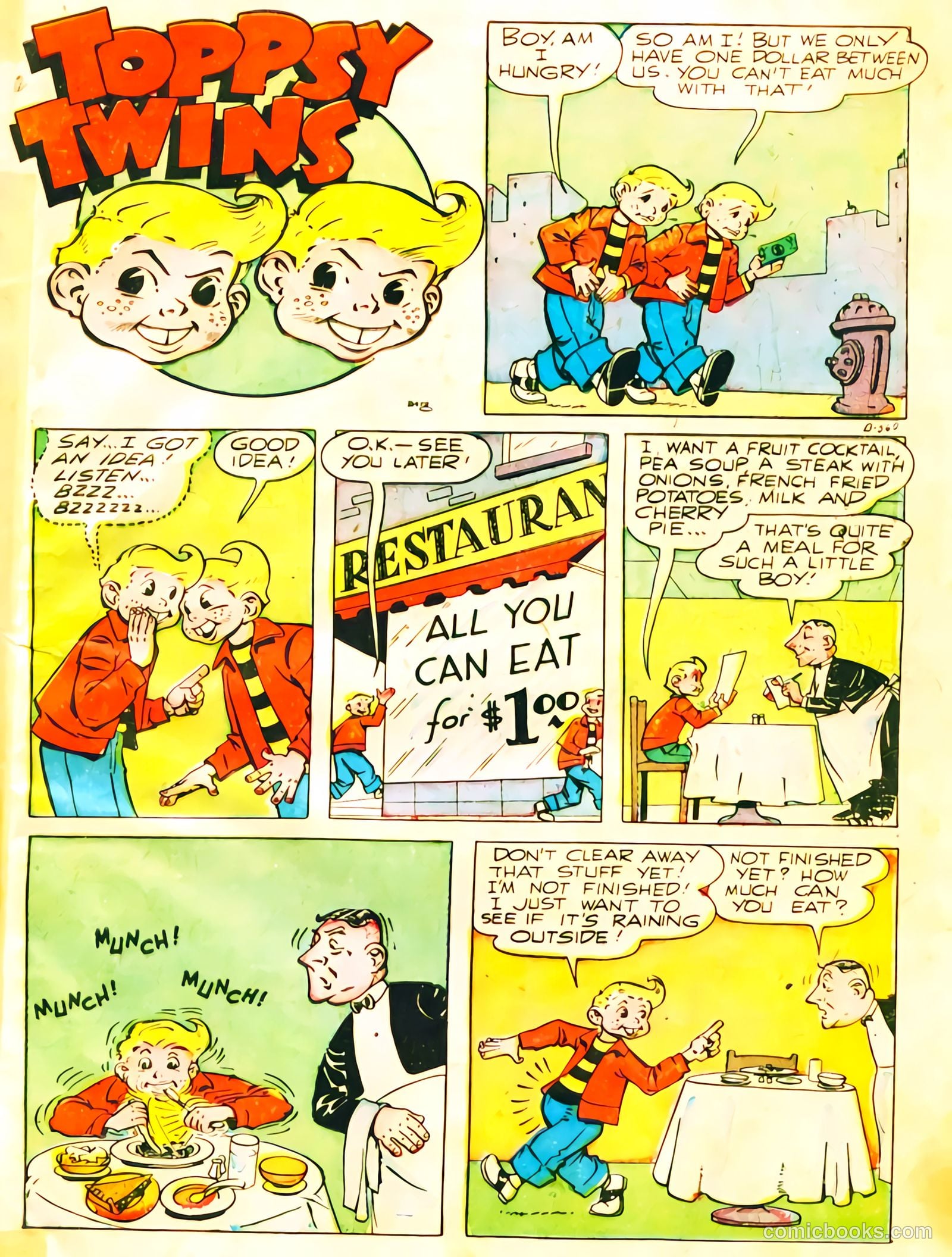 Captain Easy #17 (1950) — page 33 of 36