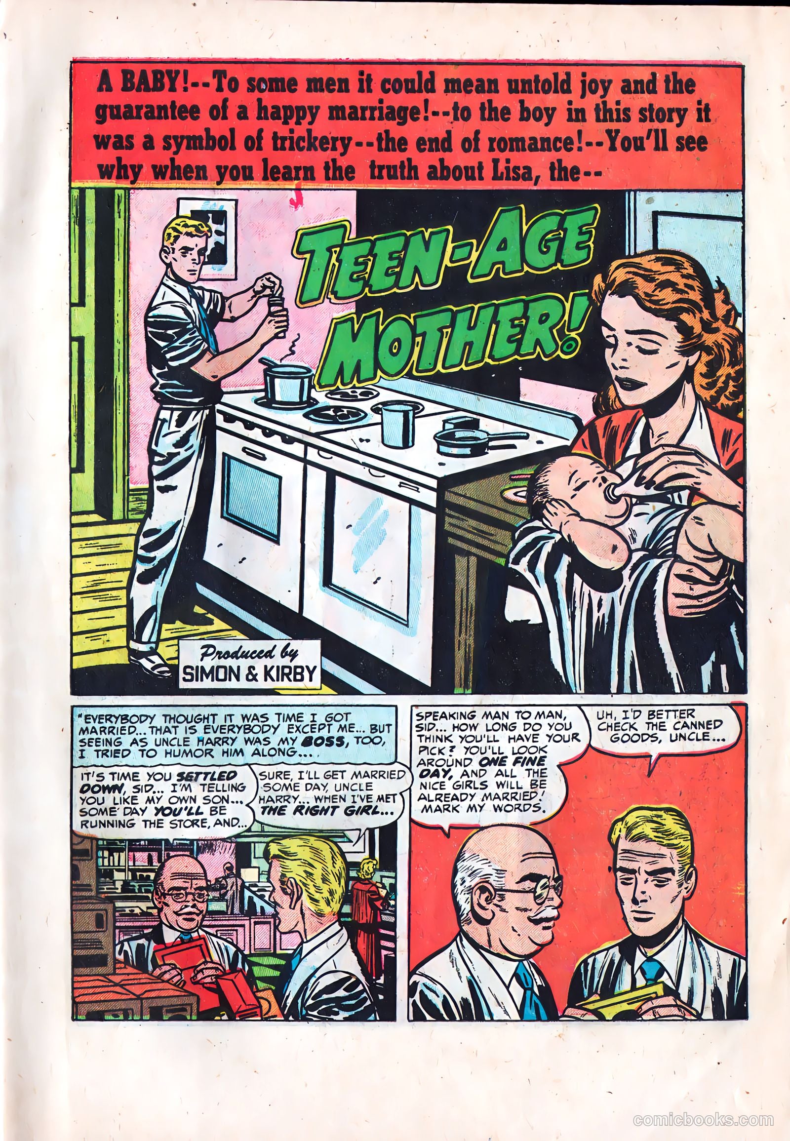 Young Brides #1 (1952) — page 3 of 36