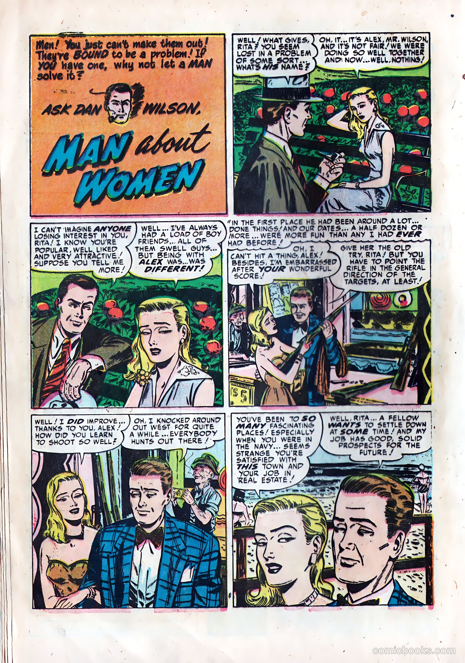 Young Brides #1 (1952) — page 12 of 36