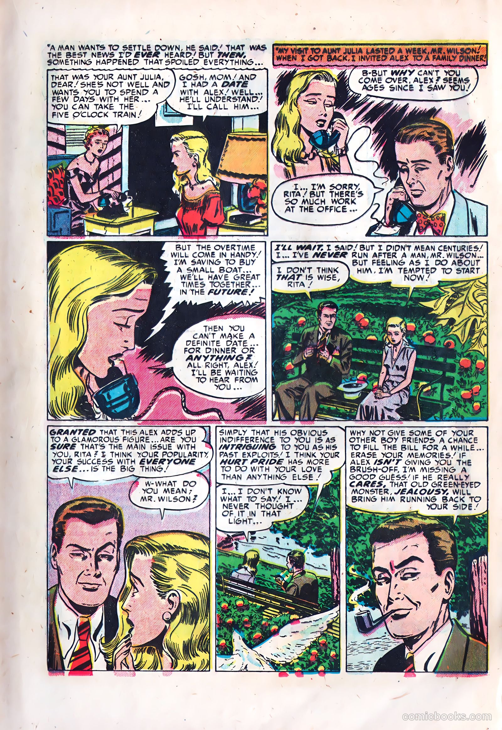 Young Brides #1 (1952) — page 13 of 36
