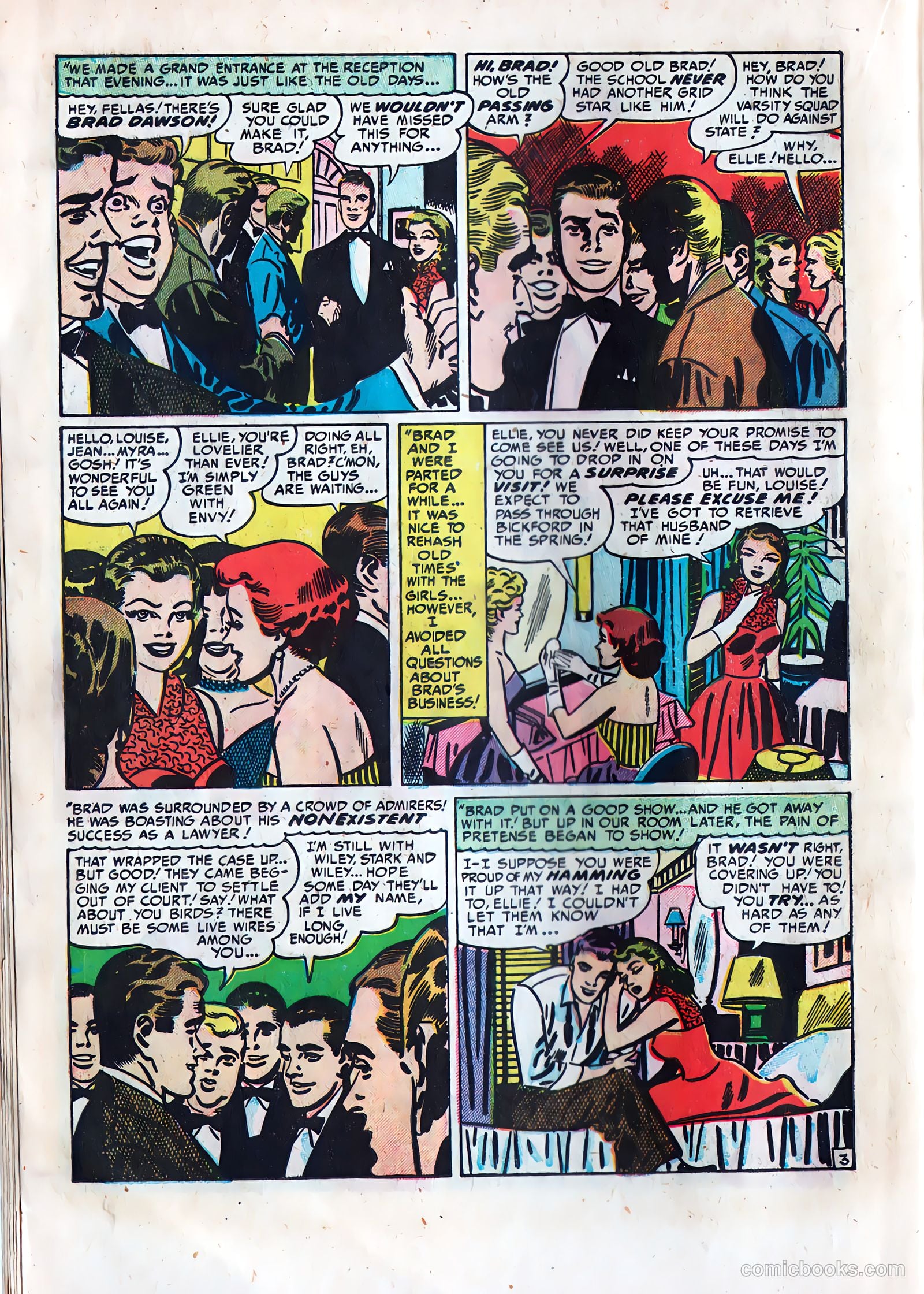 Young Brides #1 (1952) — page 18 of 36
