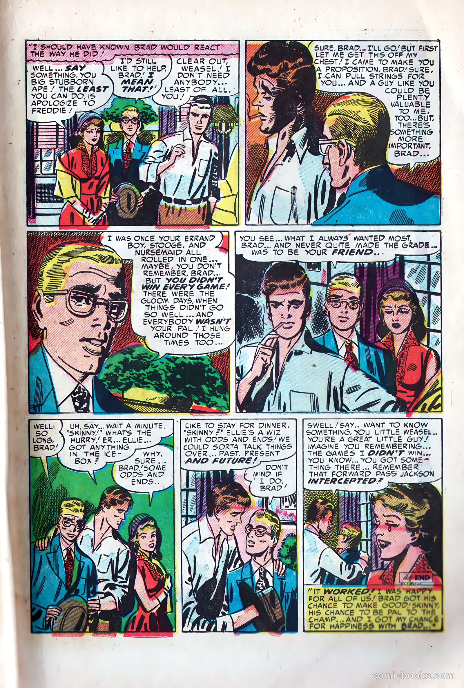 Young Brides #1 (1952) — page 23 of 36
