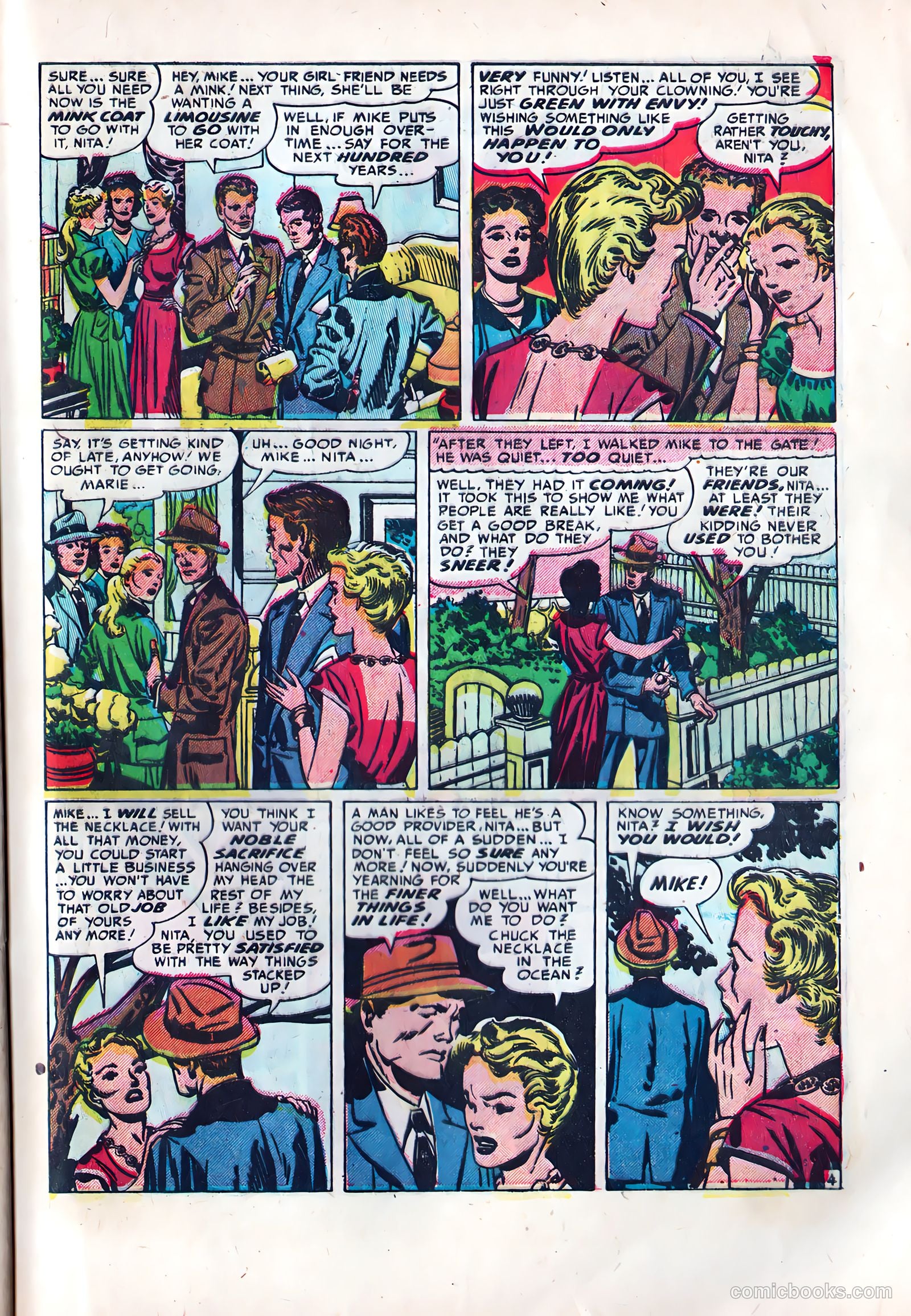 Young Brides #1 (1952) — page 29 of 36