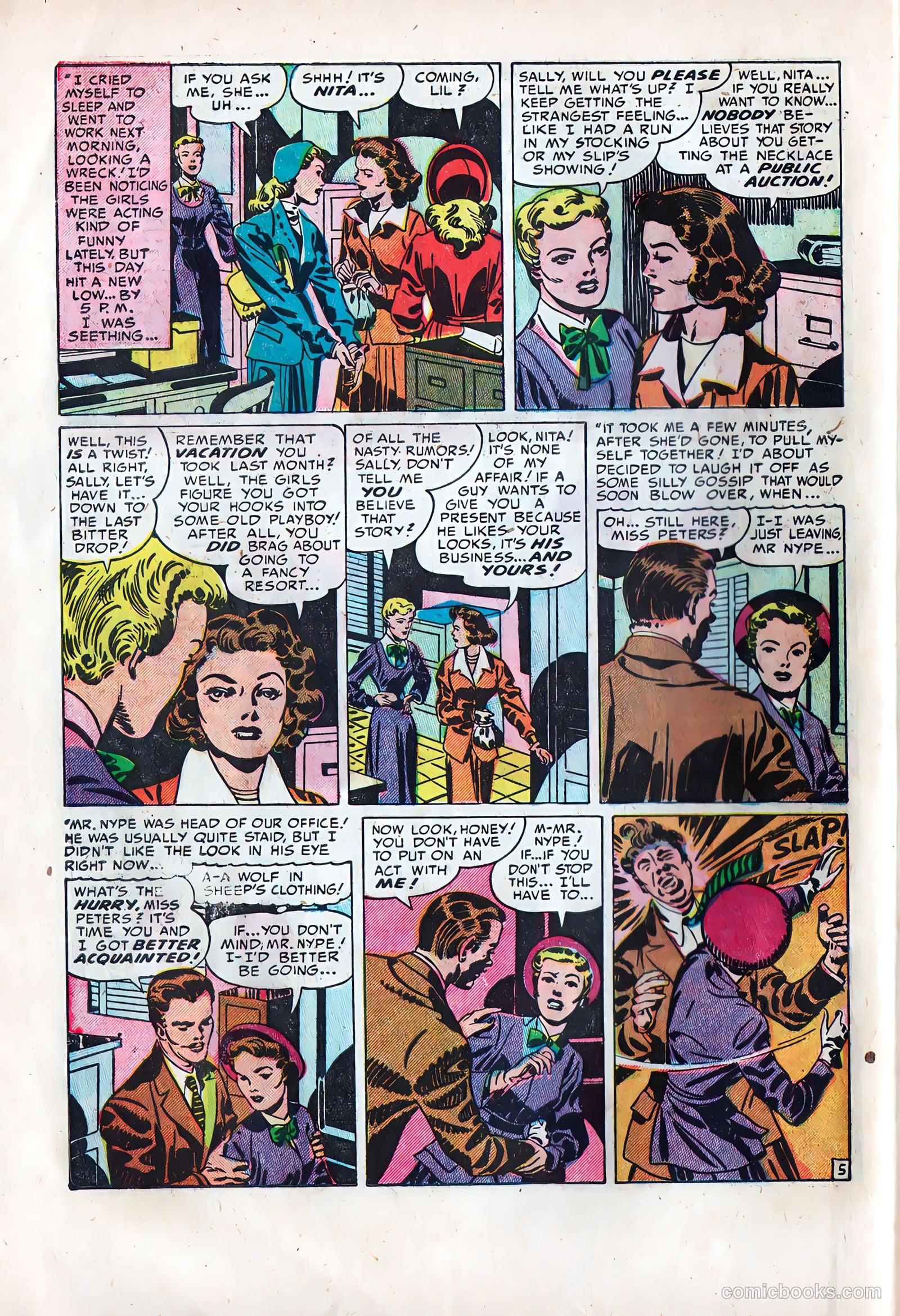 Young Brides #1 (1952) — page 30 of 36