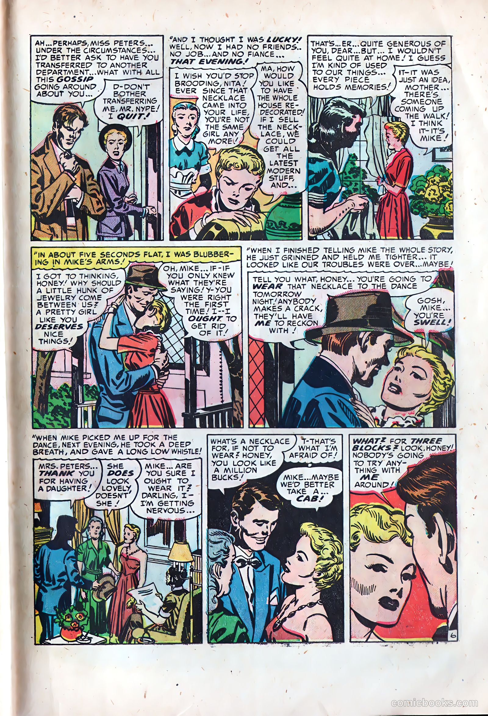 Young Brides #1 (1952) — page 31 of 36