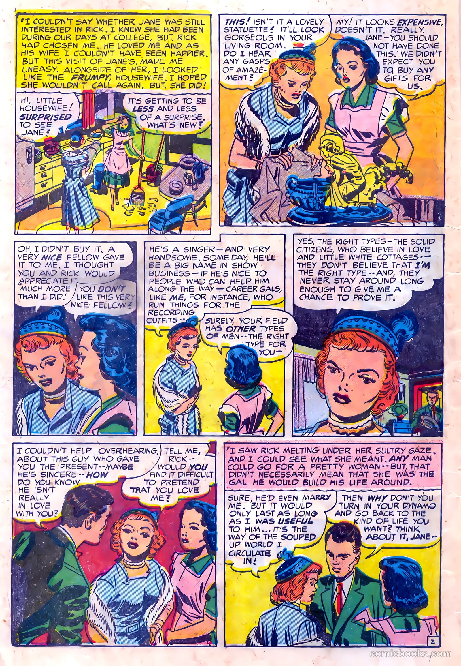 Young Brides #9 (1952) — page 4 of 36