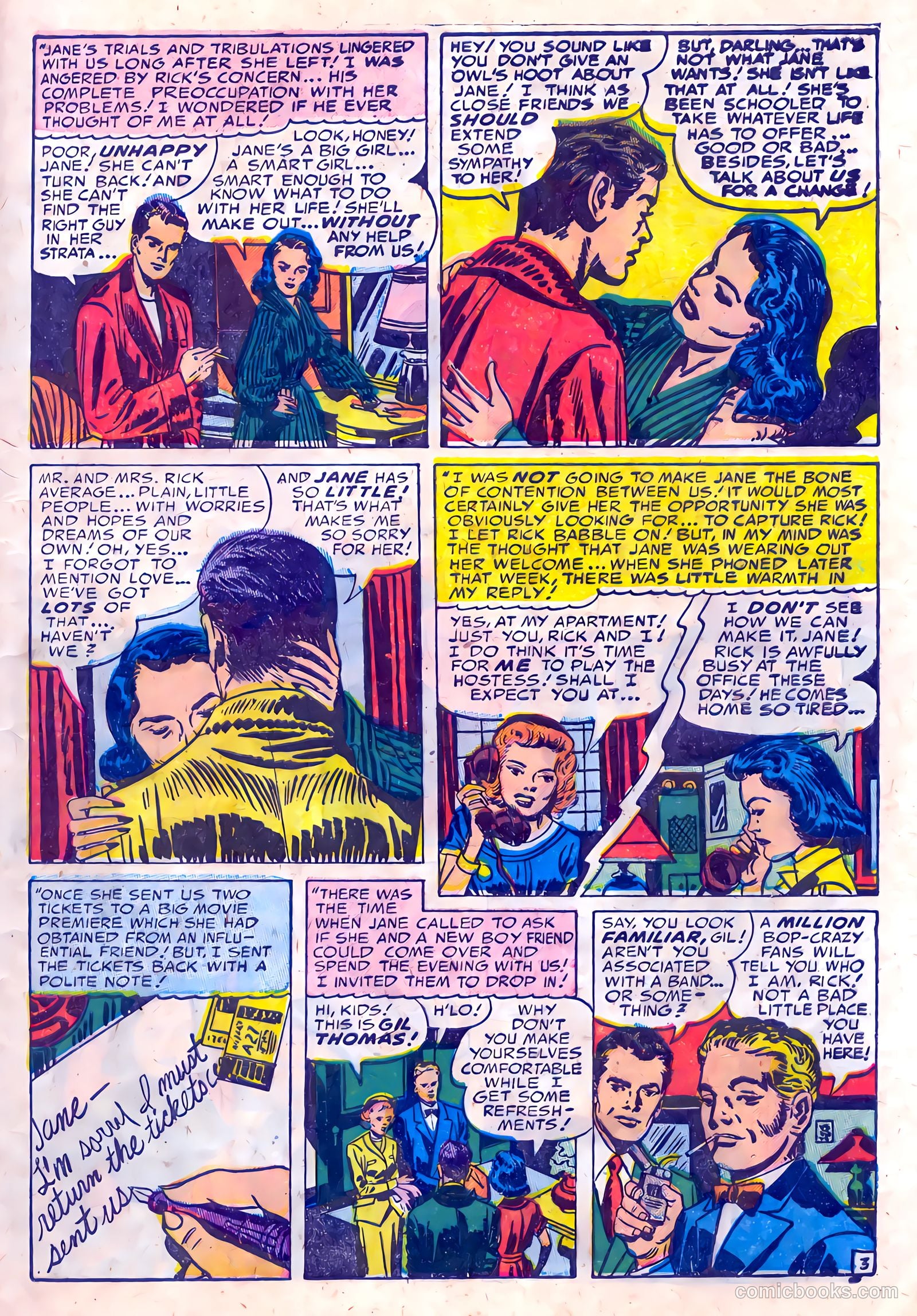 Young Brides #9 (1952) — page 5 of 36
