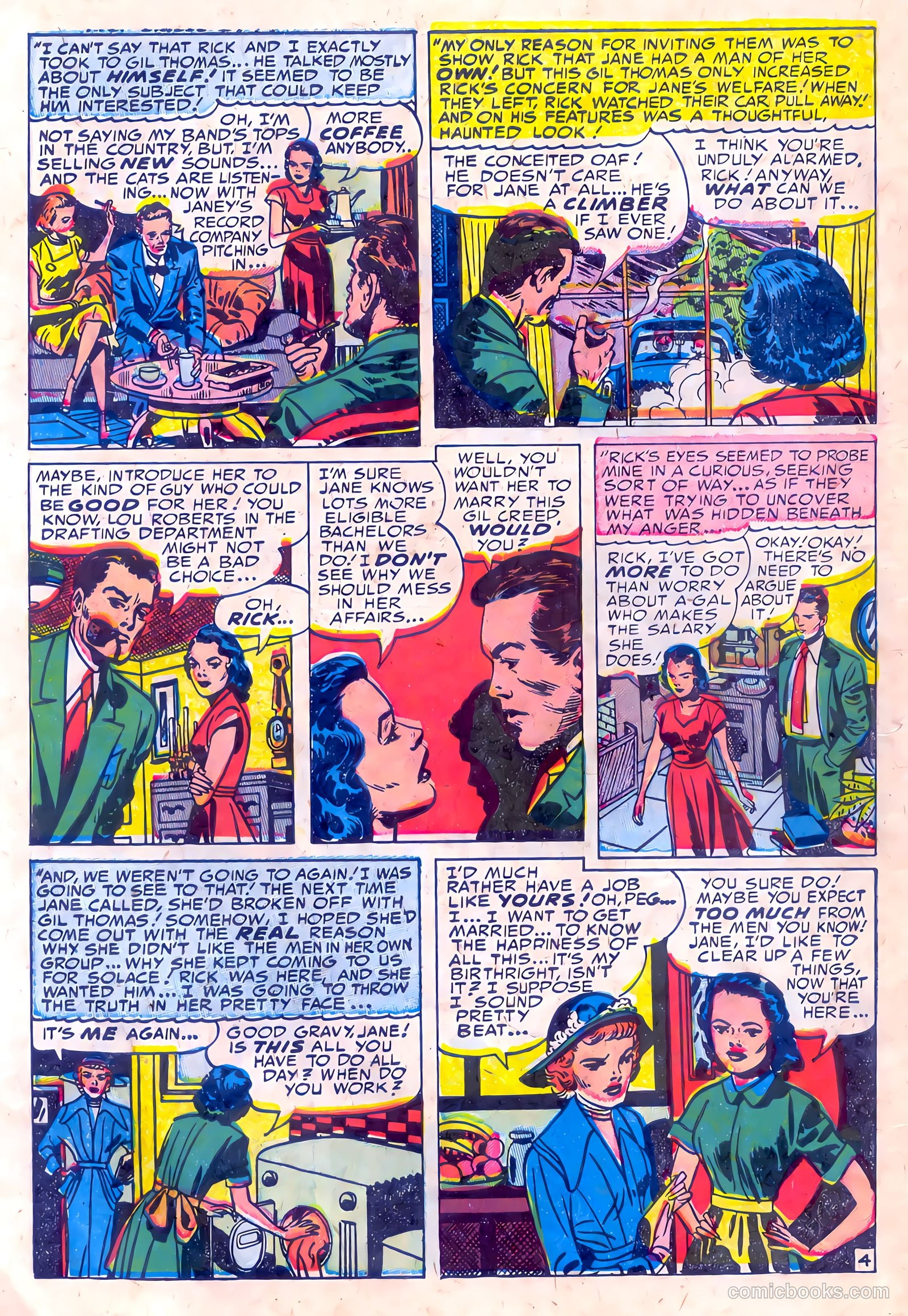 Young Brides #9 (1952) — page 6 of 36