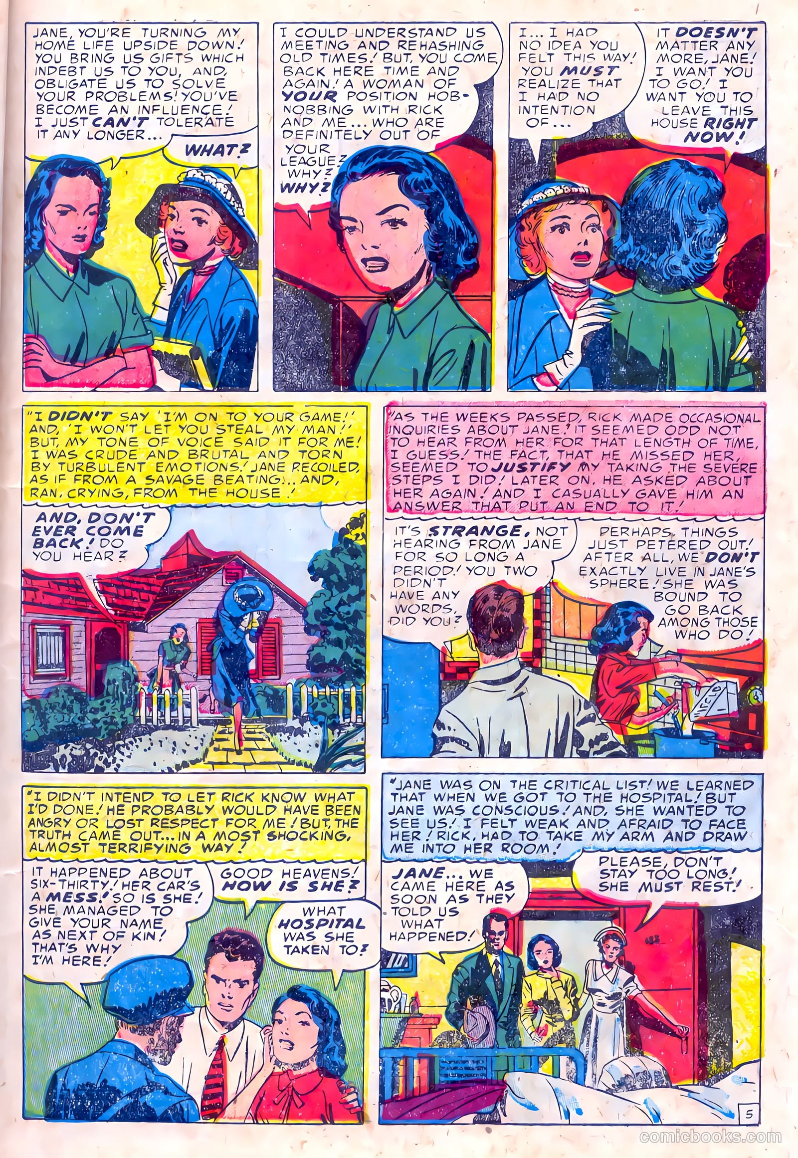 Young Brides #9 (1952) — page 7 of 36