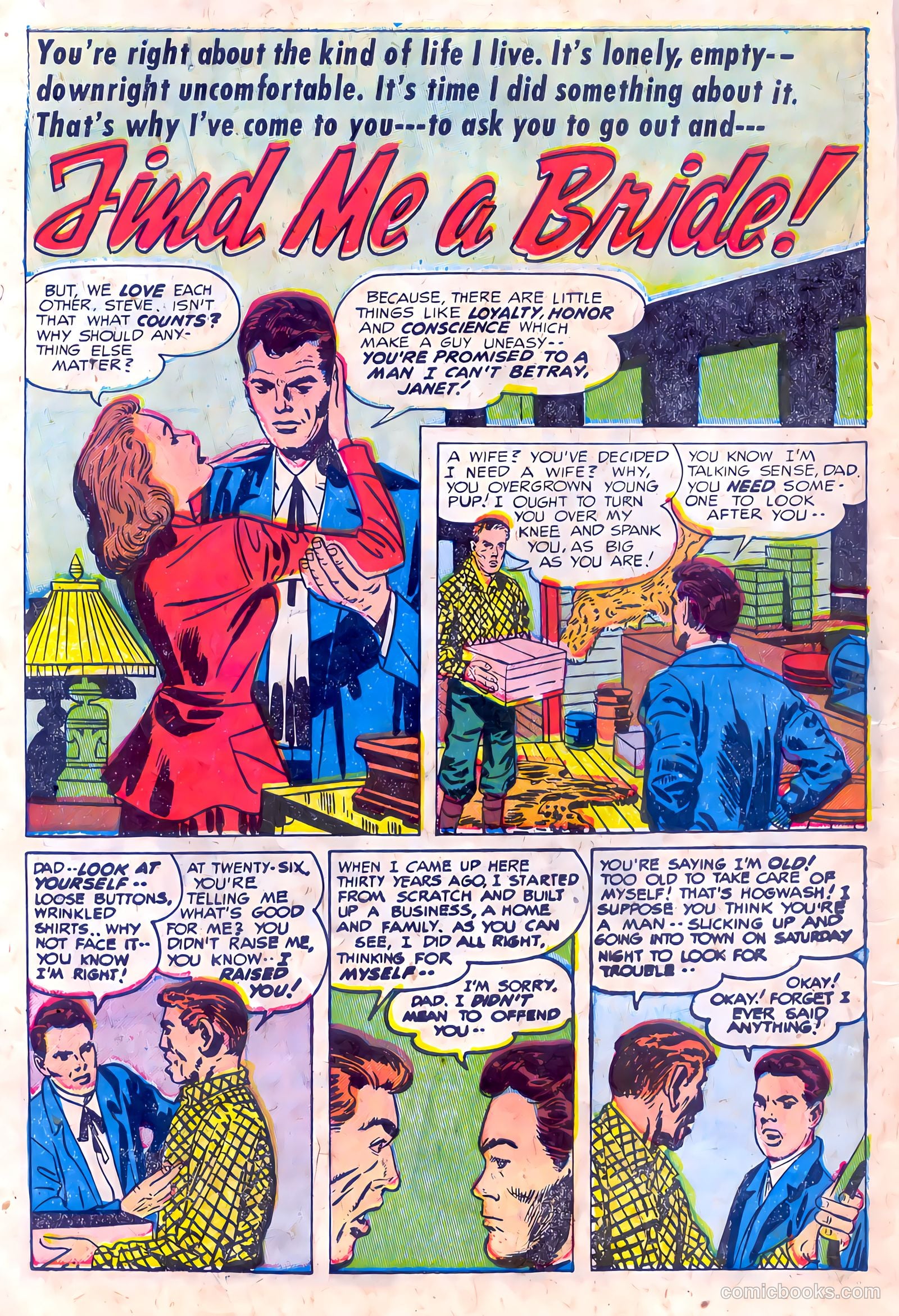 Young Brides #9 (1952) — page 10 of 36