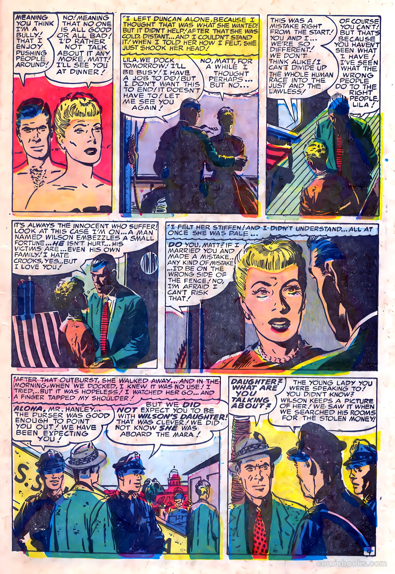 Young Brides #9 (1952) — page 21 of 36