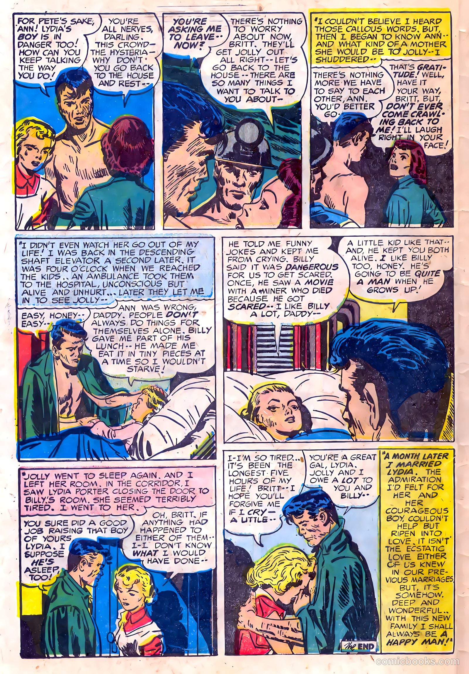 Young Brides #9 (1952) — page 32 of 36