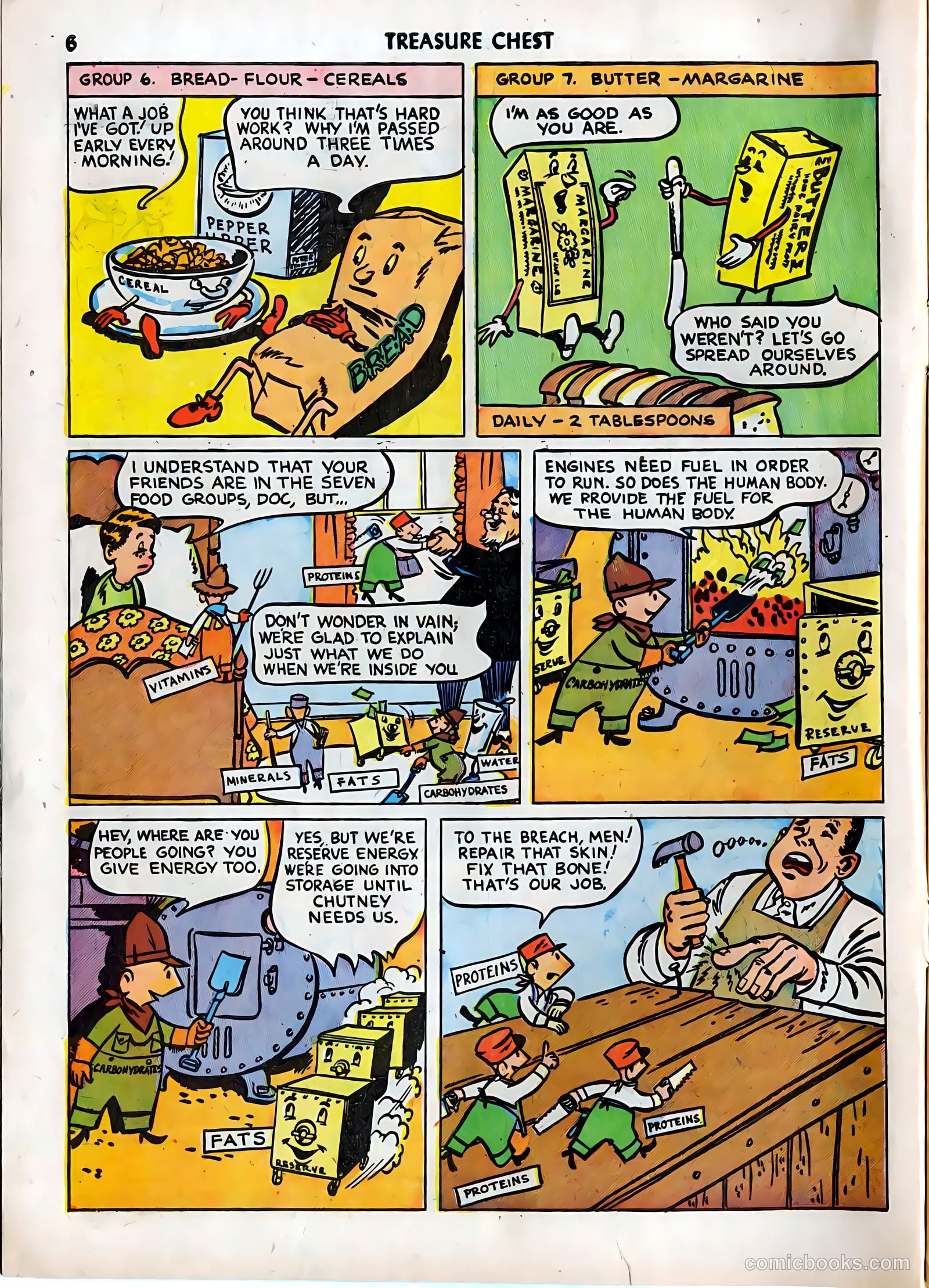 Treasure Chest of Fun and Fact v3 #17 — page 6 of 36