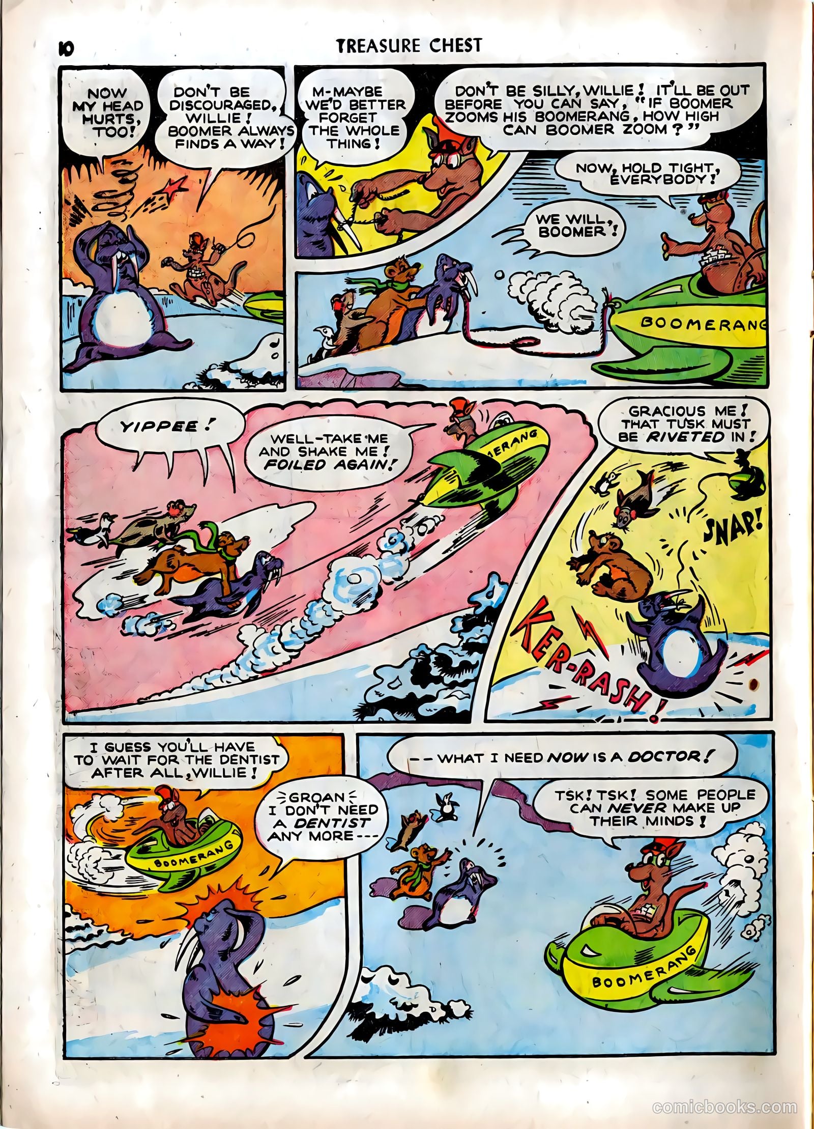 Treasure Chest of Fun and Fact v3 #17 — page 10 of 36