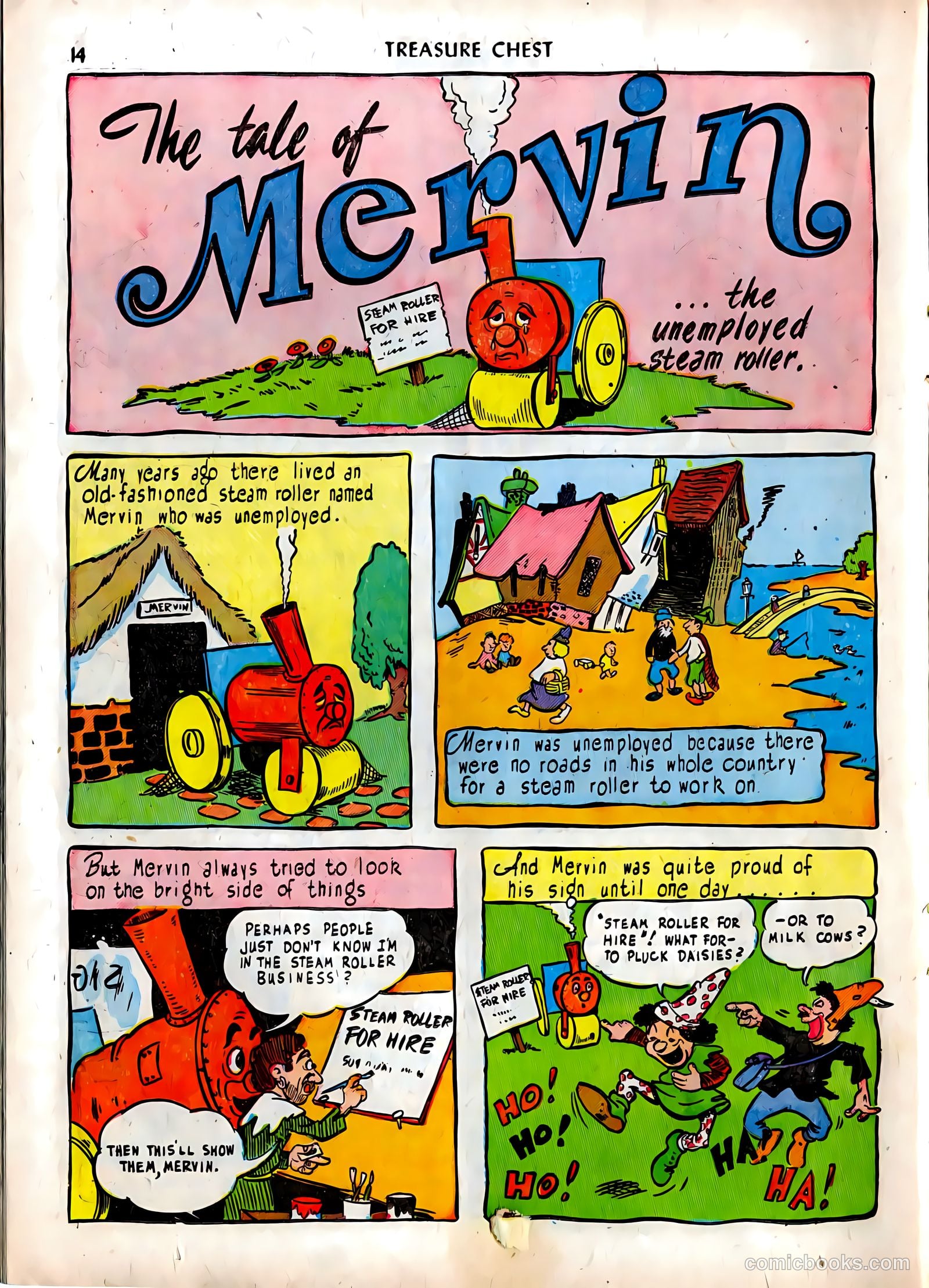 Treasure Chest of Fun and Fact v3 #17 — page 14 of 36