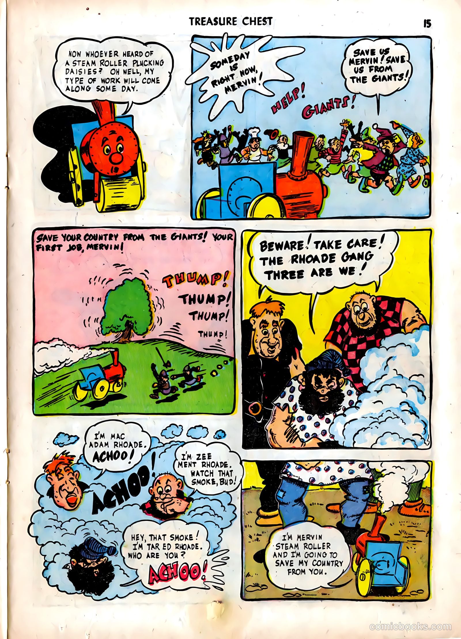 Treasure Chest of Fun and Fact v3 #17 — page 15 of 36