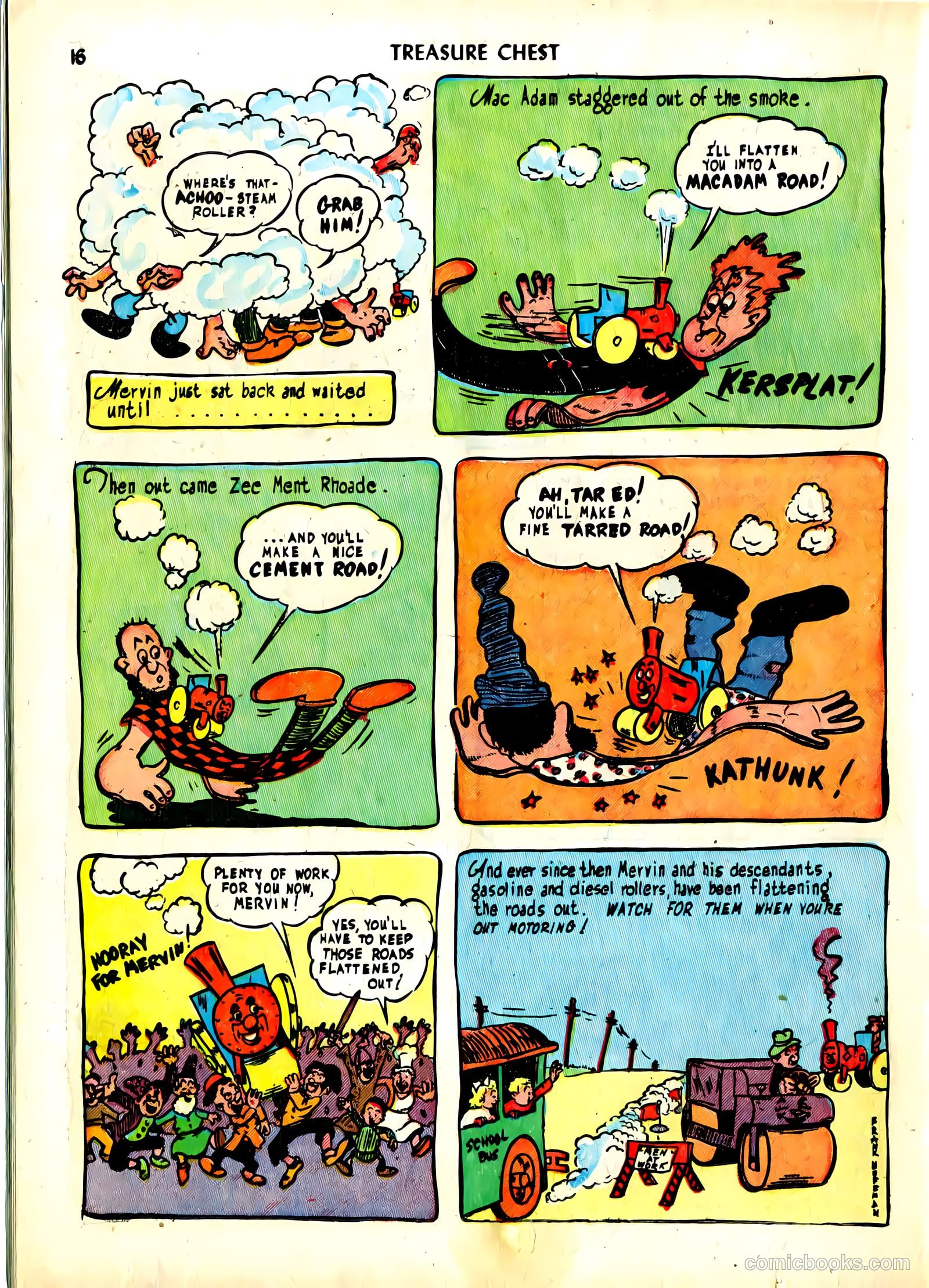 Treasure Chest of Fun and Fact v3 #17 — page 16 of 36