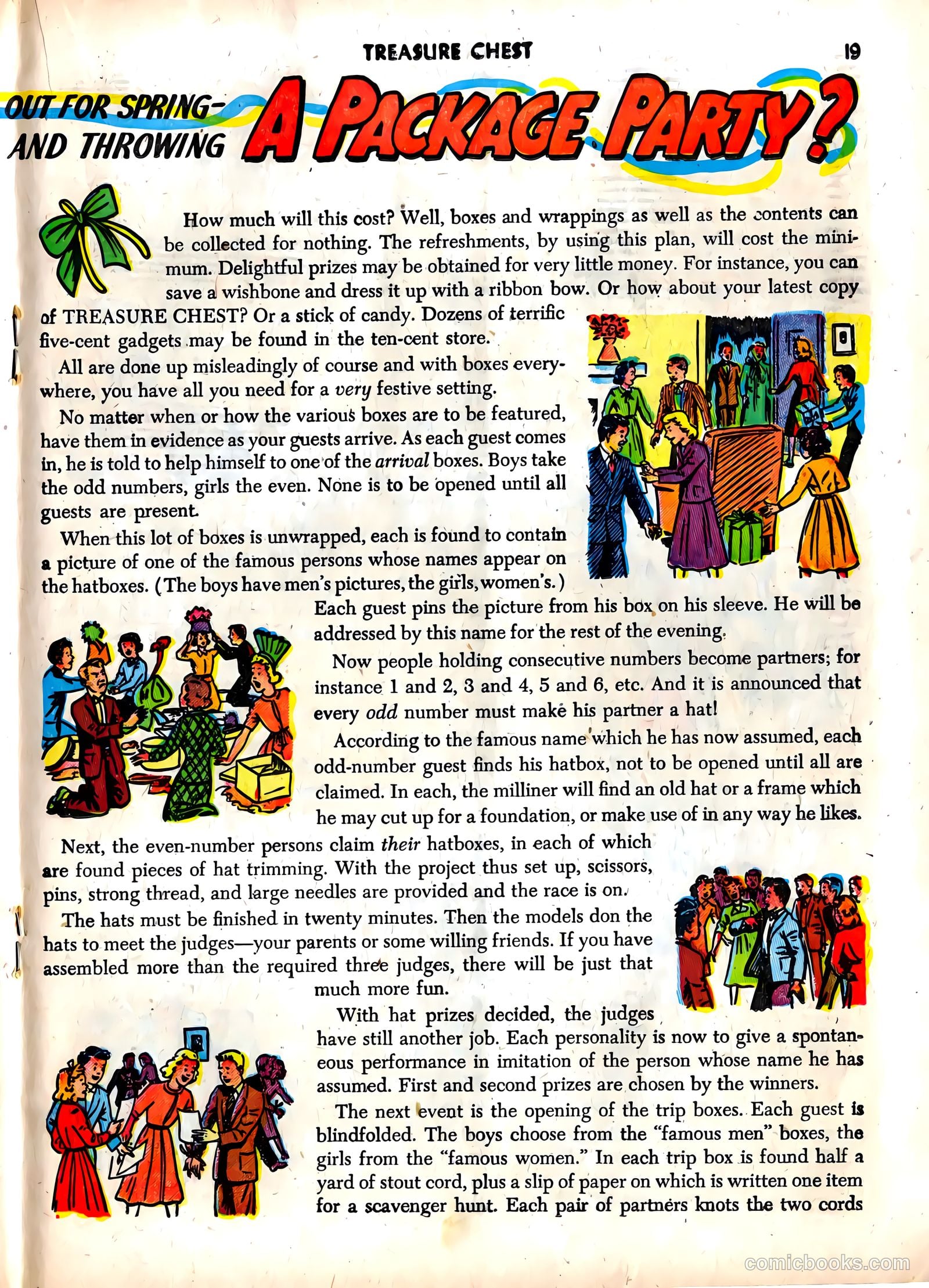 Treasure Chest of Fun and Fact v3 #17 — page 19 of 36