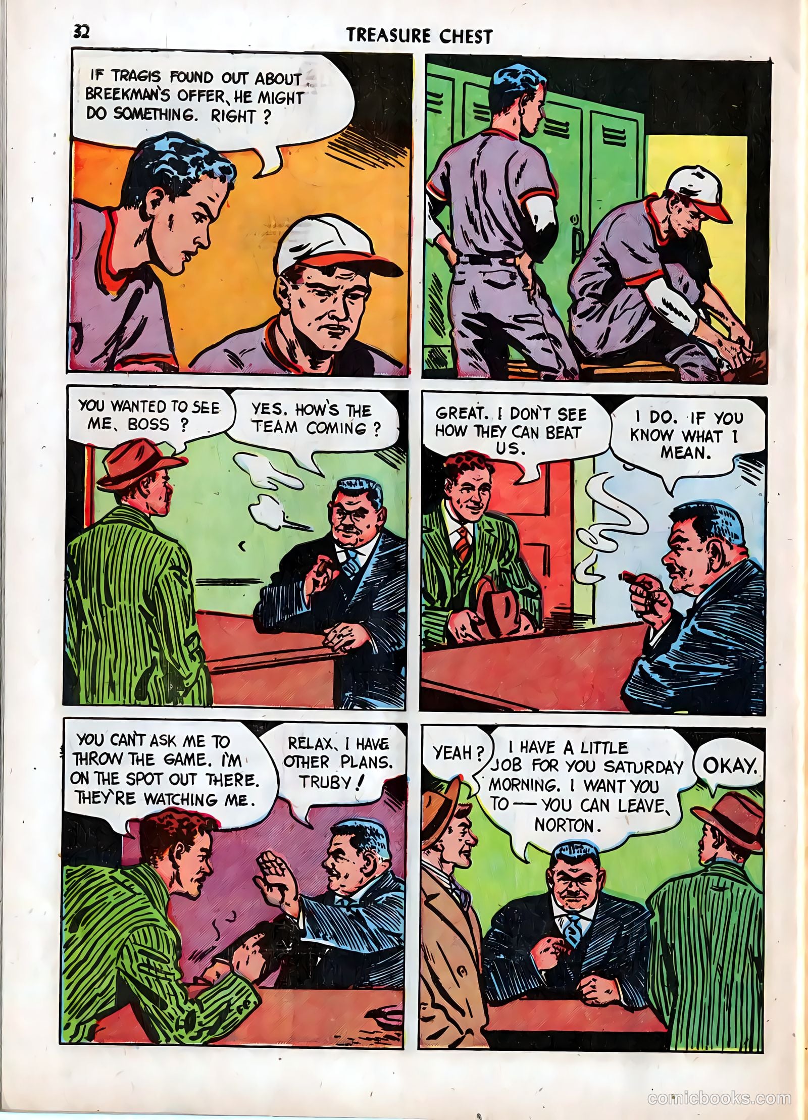Treasure Chest of Fun and Fact v3 #17 — page 32 of 36