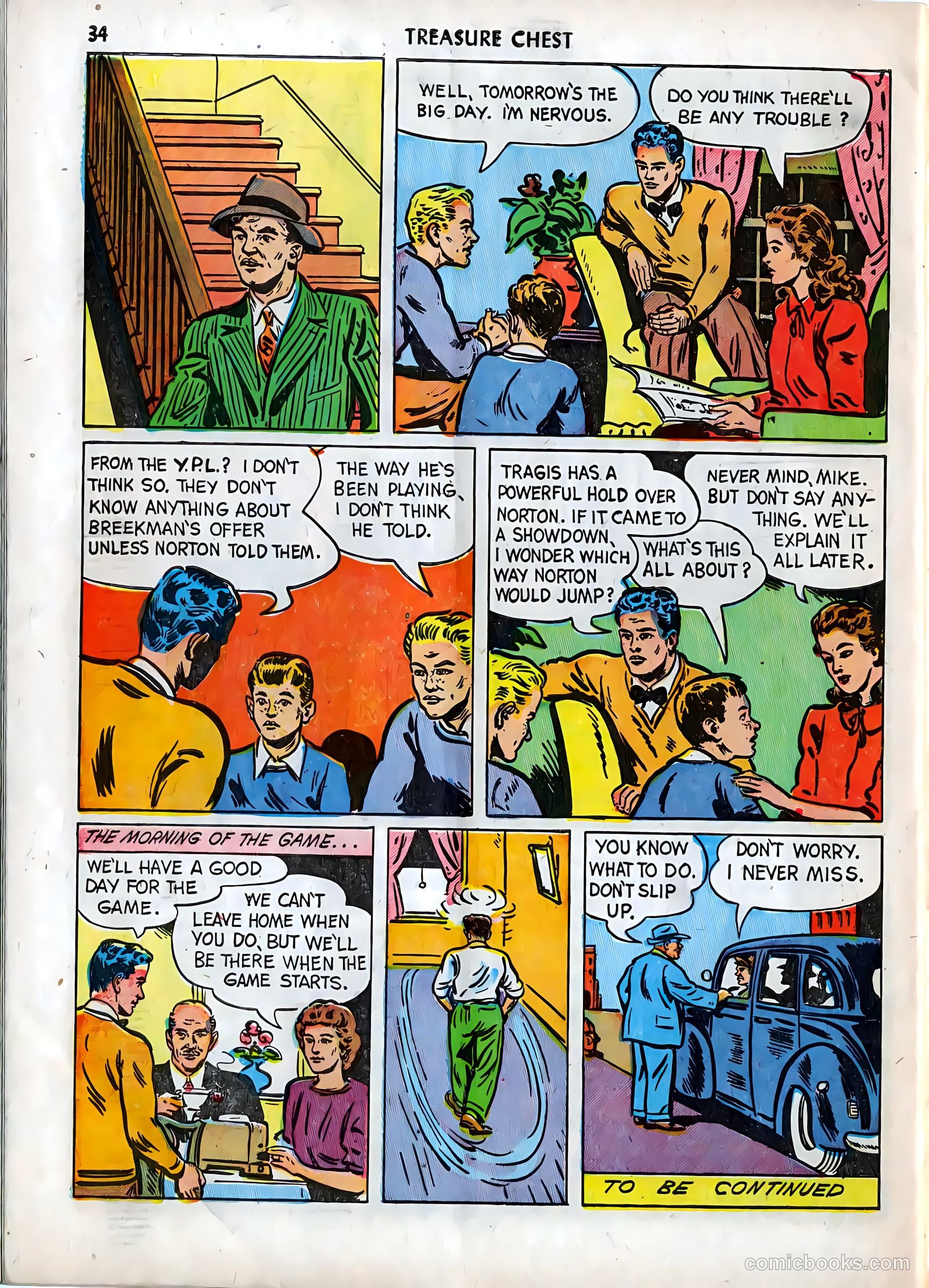 Treasure Chest of Fun and Fact v3 #17 — page 34 of 36