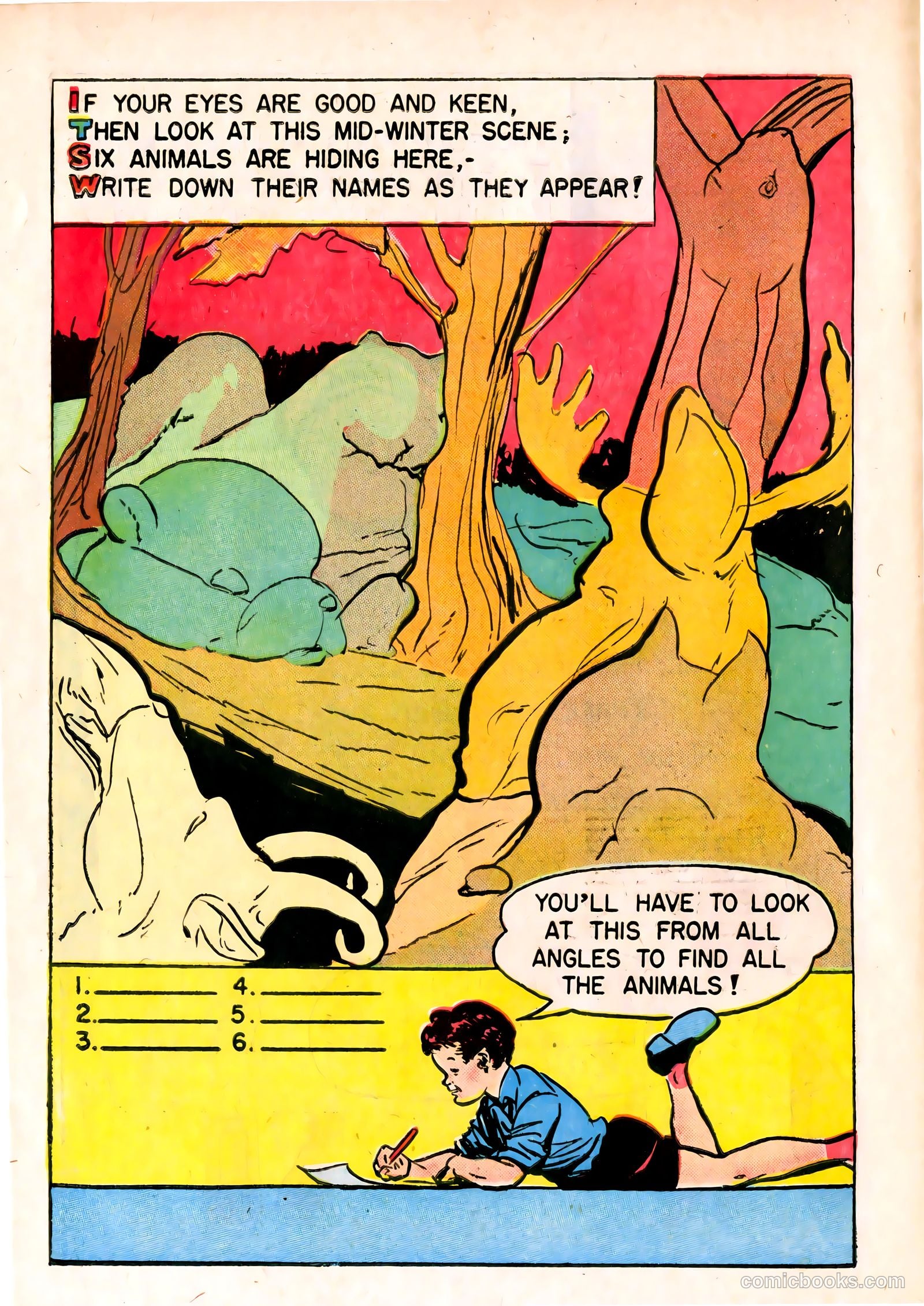 Christmas Is Coming #nn (1950) — page 6 of 15