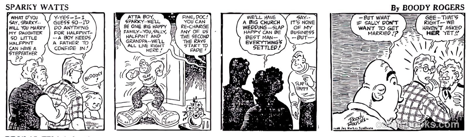 Sparky Watts #nn (1942) — page 8 of 9