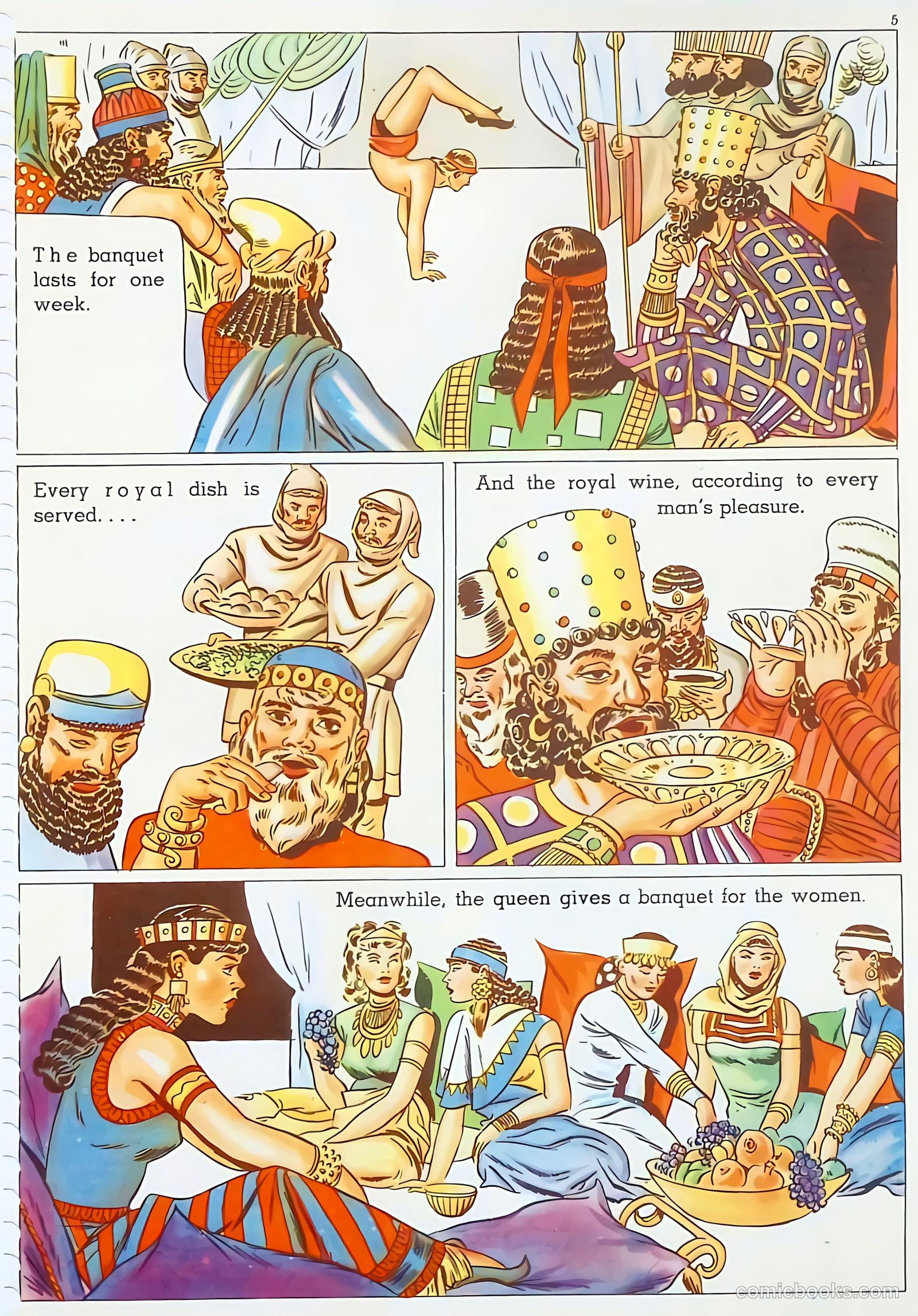 The Life of Esther Visualized #nn (1947) — page 5 of 48