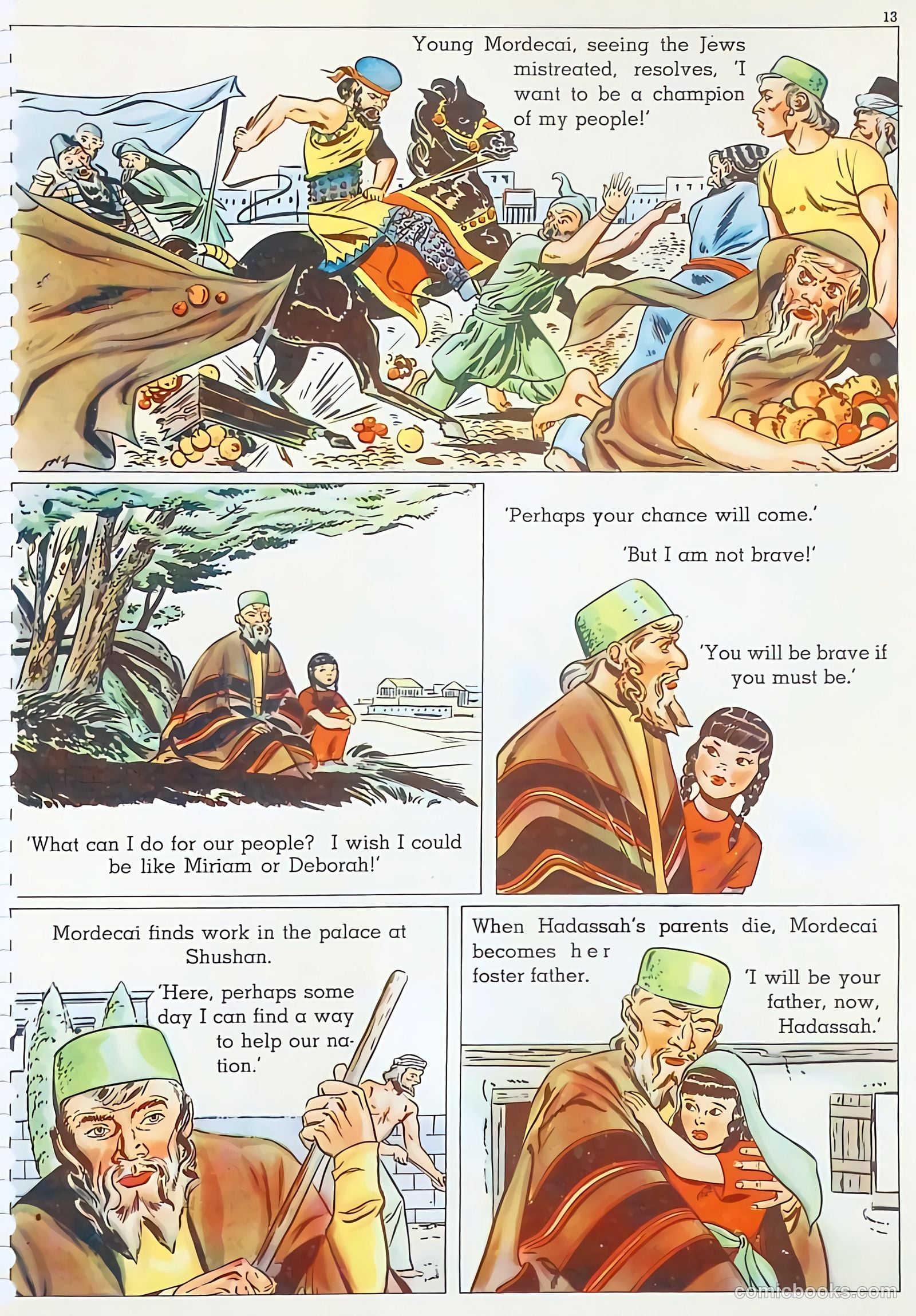 The Life of Esther Visualized #nn (1947) — page 14 of 48