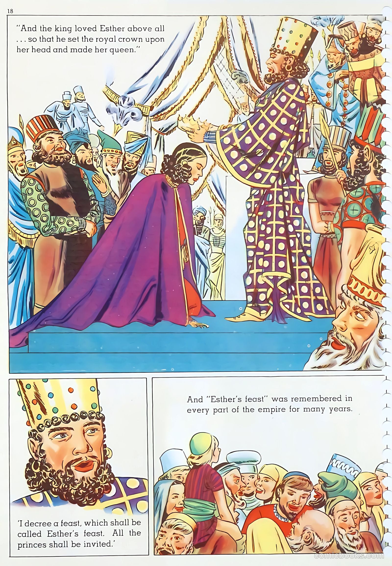 The Life of Esther Visualized #nn (1947) — page 19 of 48