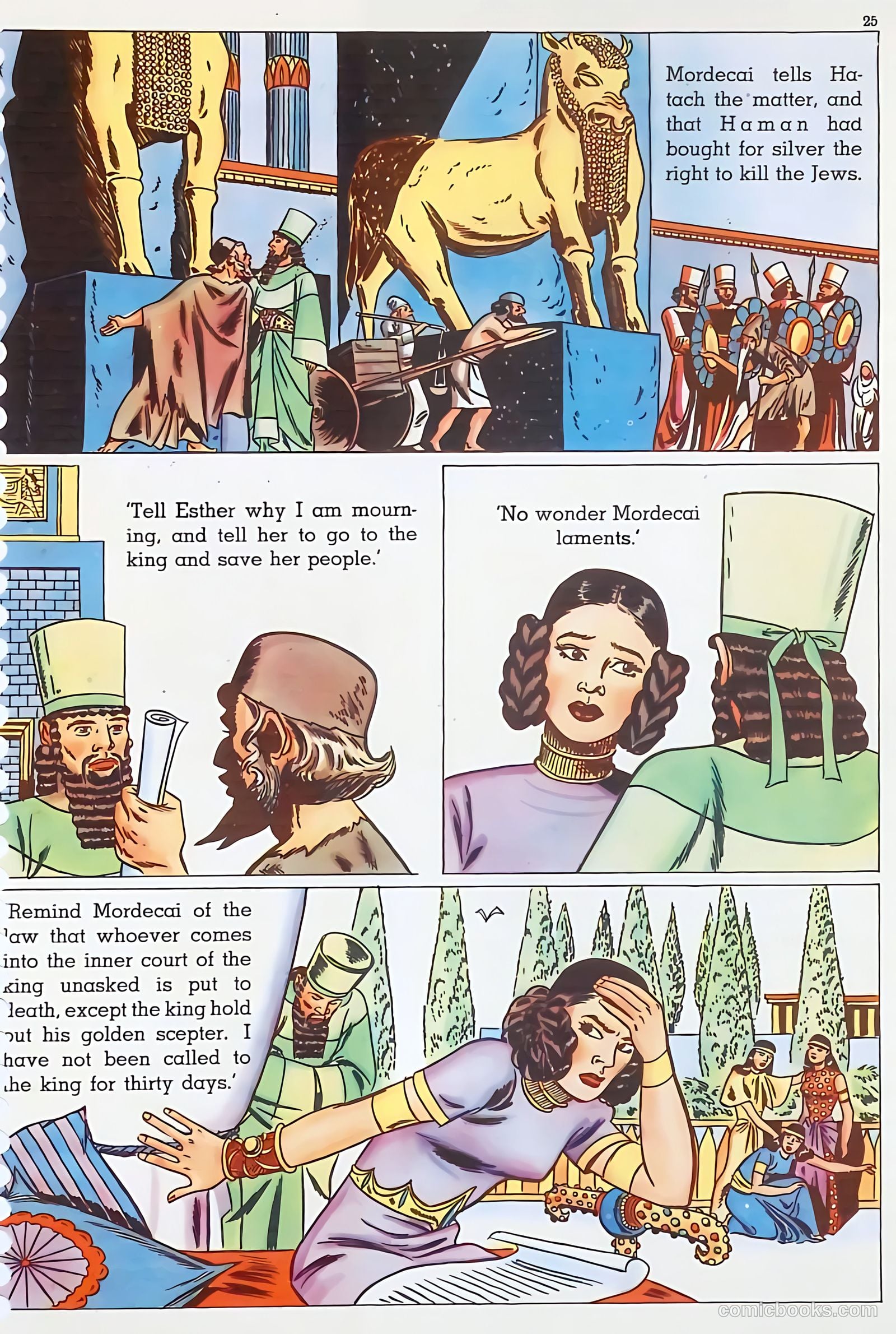 The Life of Esther Visualized #nn (1947) — page 26 of 48