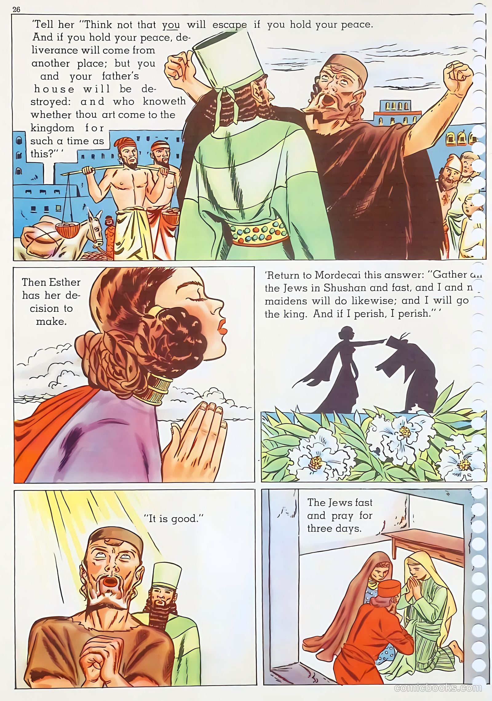 The Life of Esther Visualized #nn (1947) — page 27 of 48