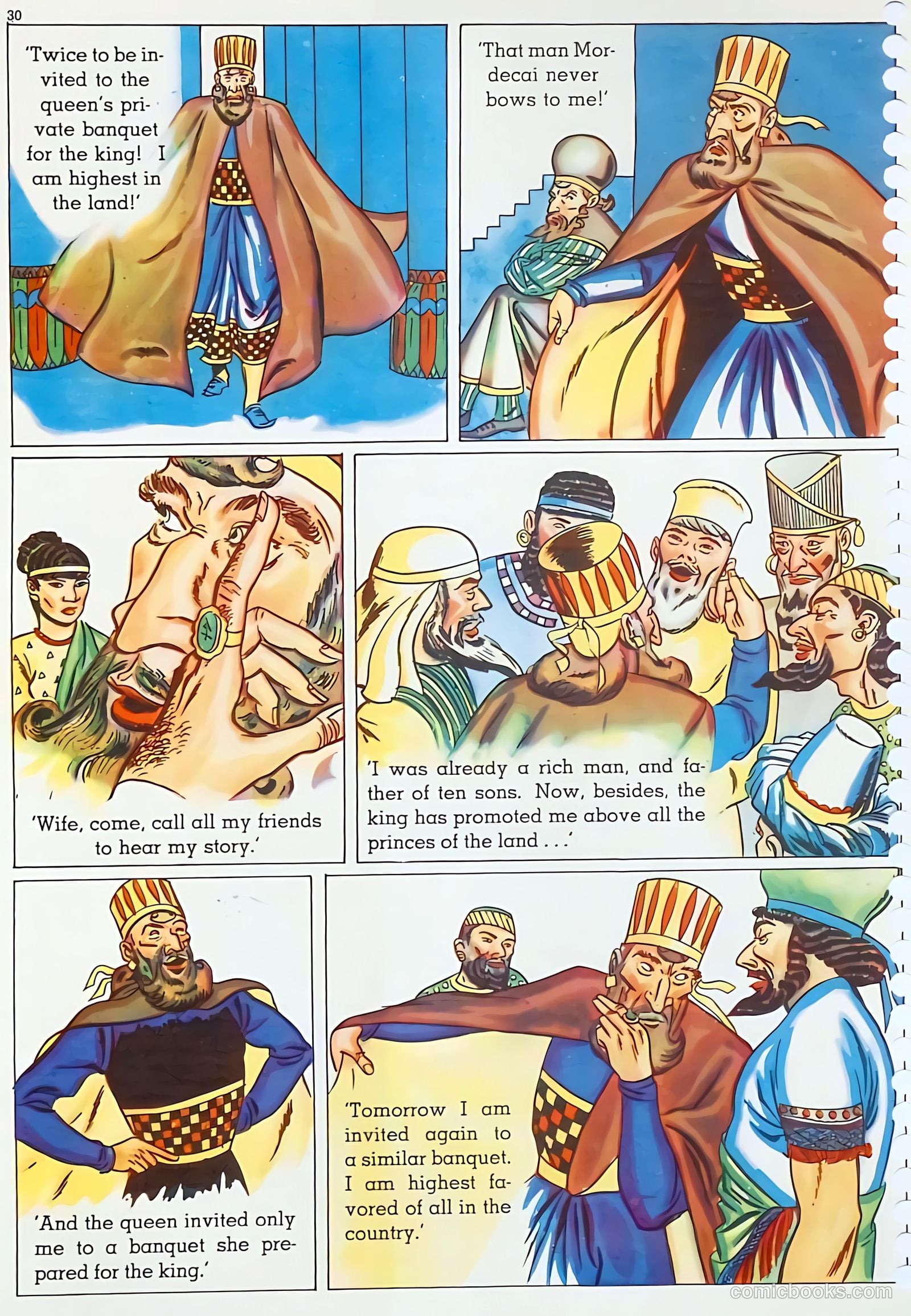 The Life of Esther Visualized #nn (1947) — page 31 of 48