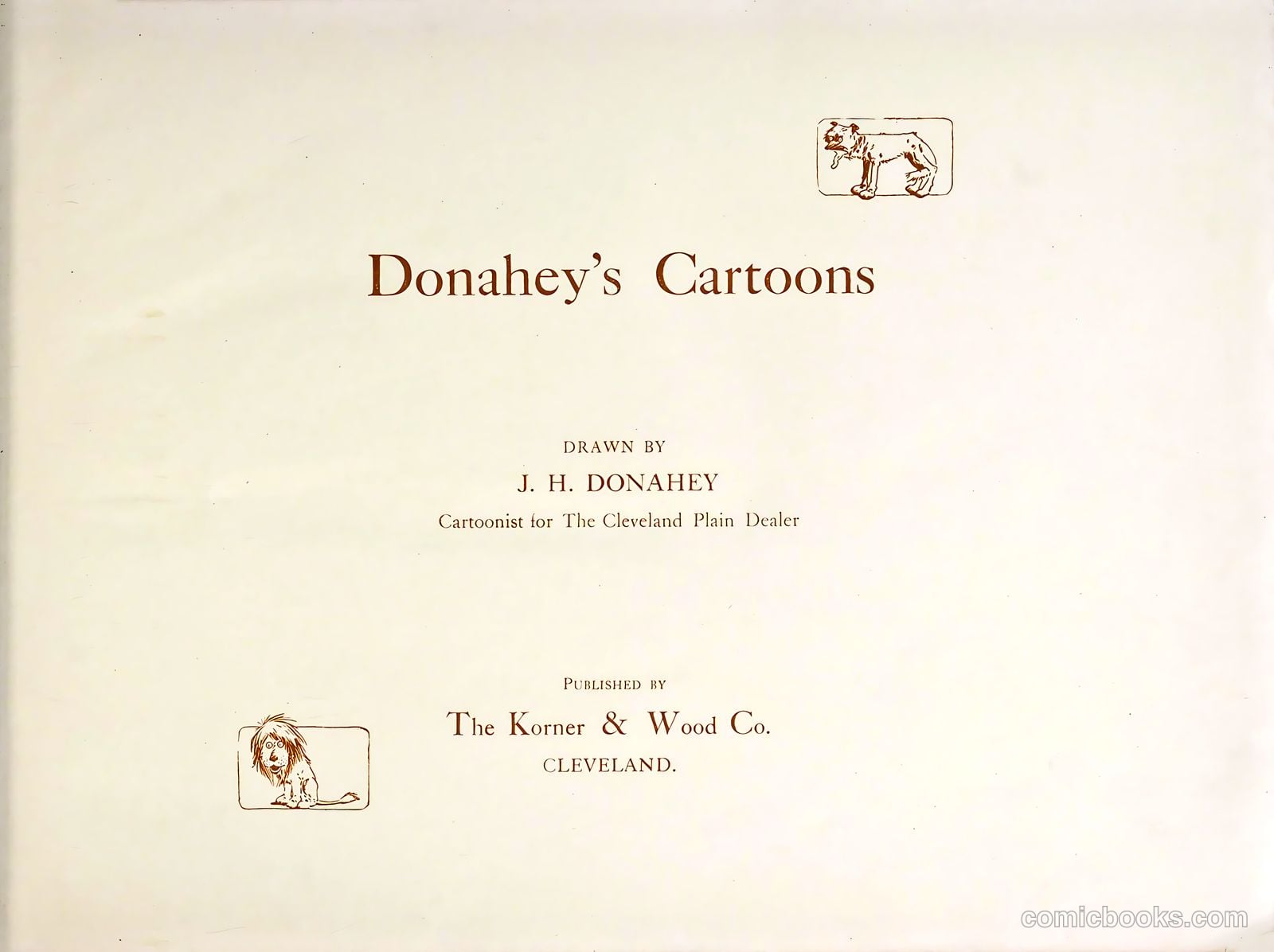 Cartoons by Donahey #nn (1906) — page 2 of 85