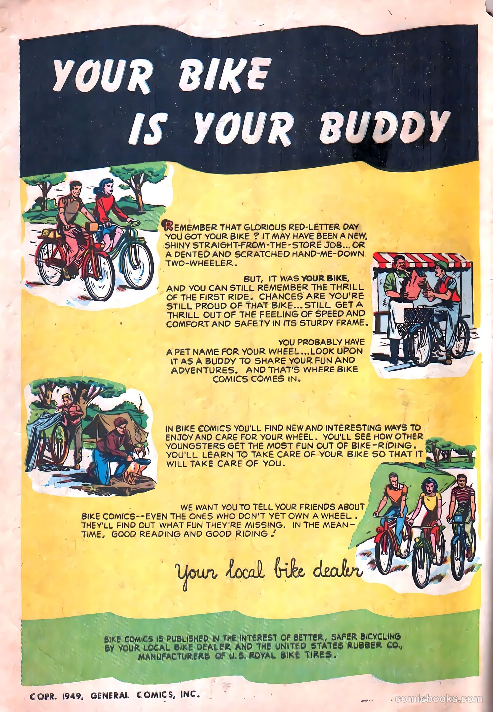 Bike Comics #nn (1949) — page 2 of 15