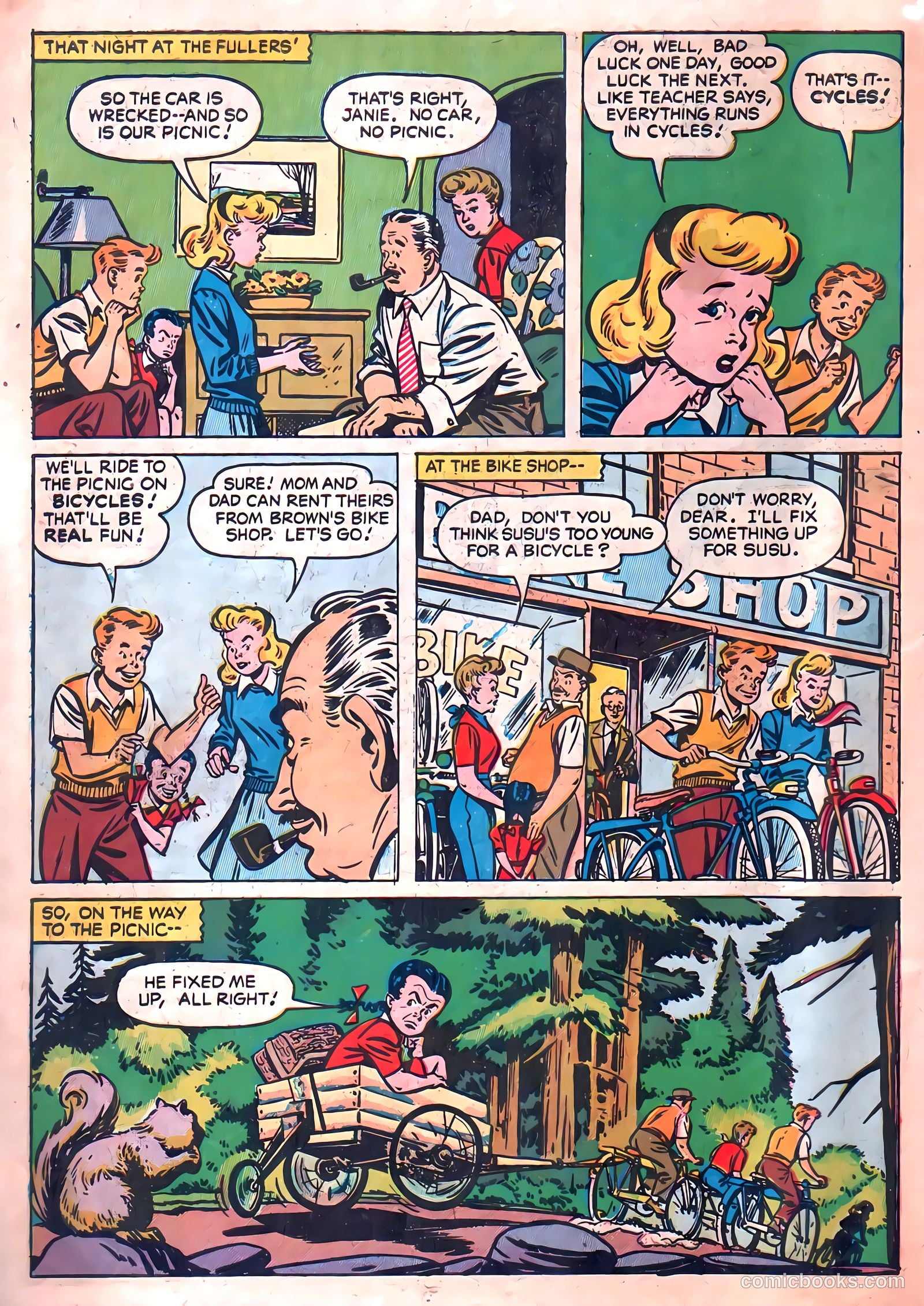 Bike Comics #nn (1949) — page 4 of 15