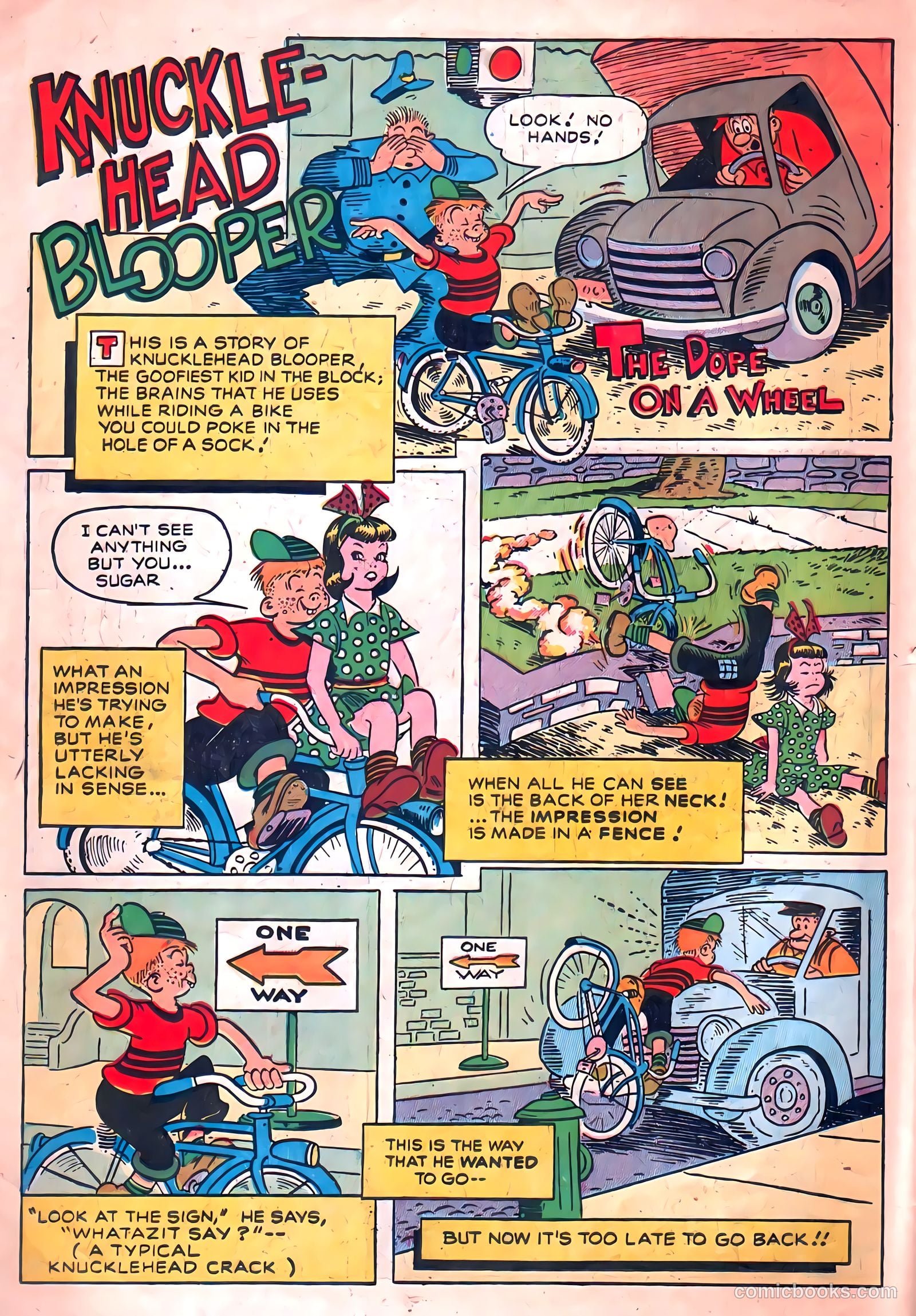 Bike Comics #nn (1949) — page 8 of 15