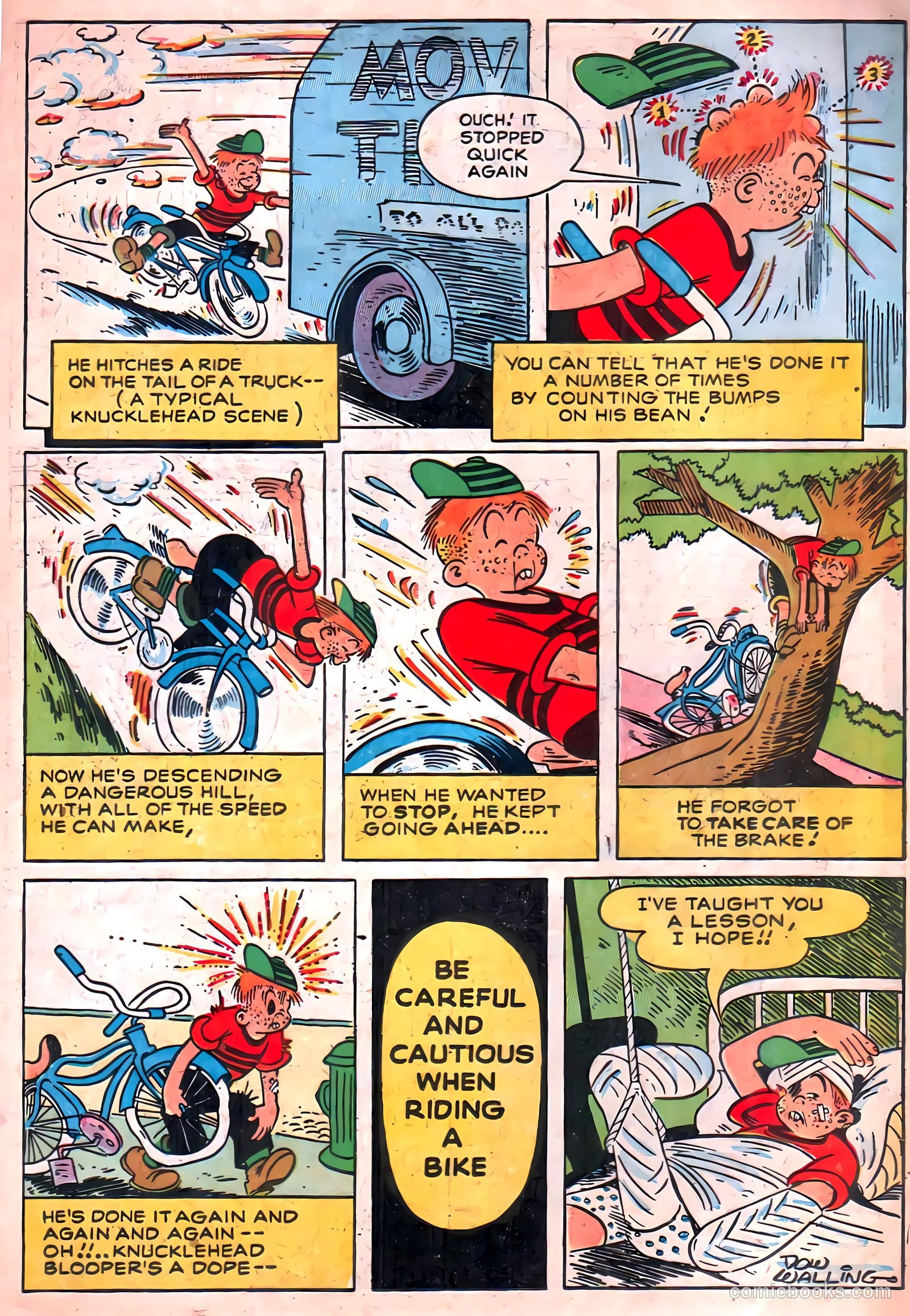 Bike Comics #nn (1949) — page 9 of 15